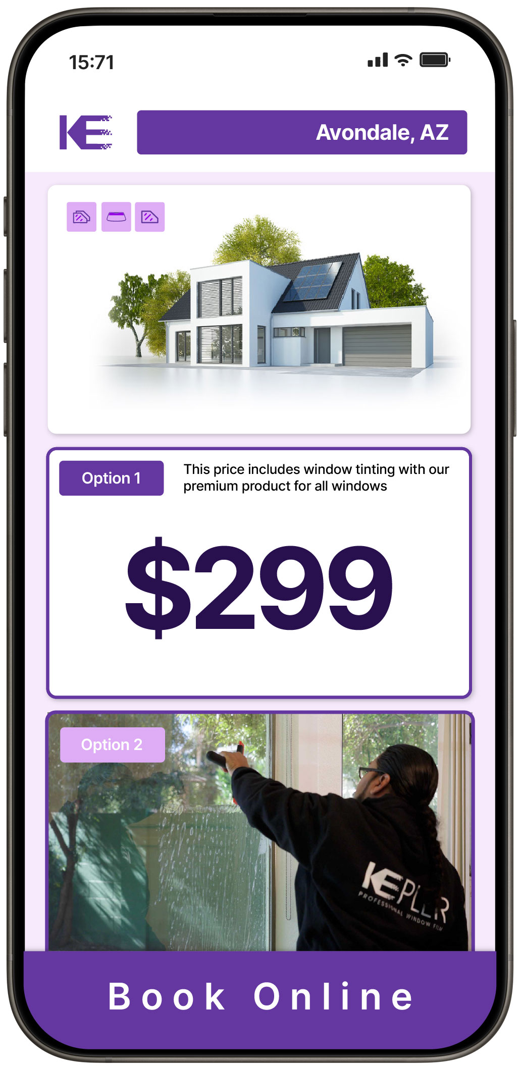 View Competitive Home Window Tinting Rates in Avondale, Arizona