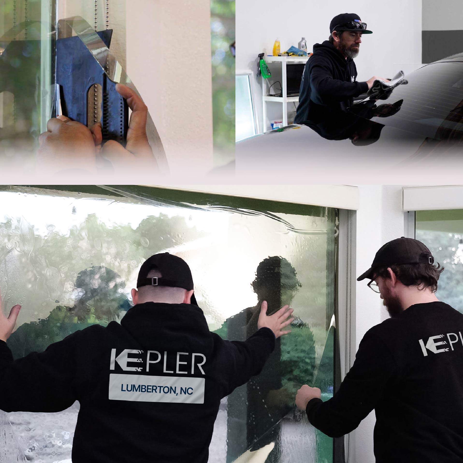 Kepler Specialist Performing Commercial Window Tinting in Lumberton Lumberton