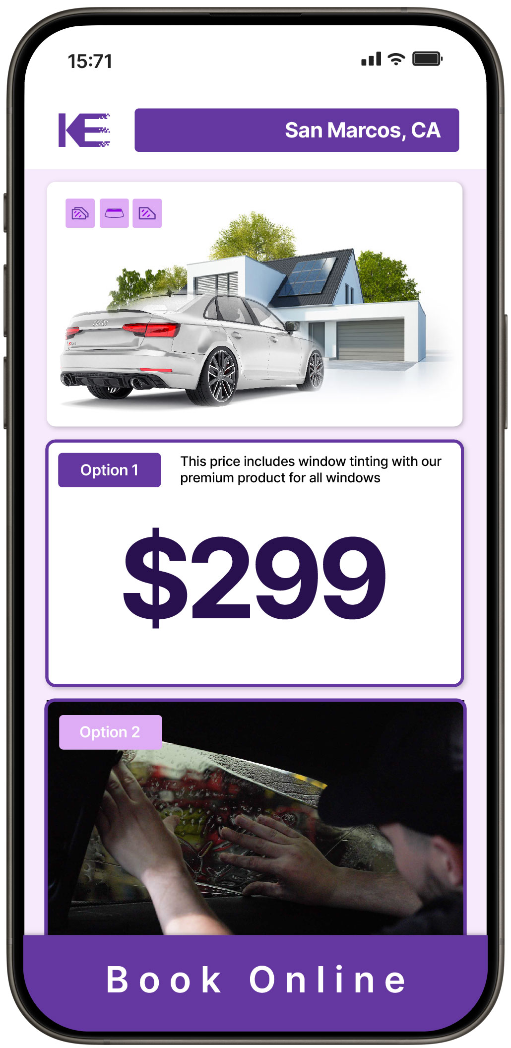View Affordable Tesla Window Tinting Costs in Ripon, California
