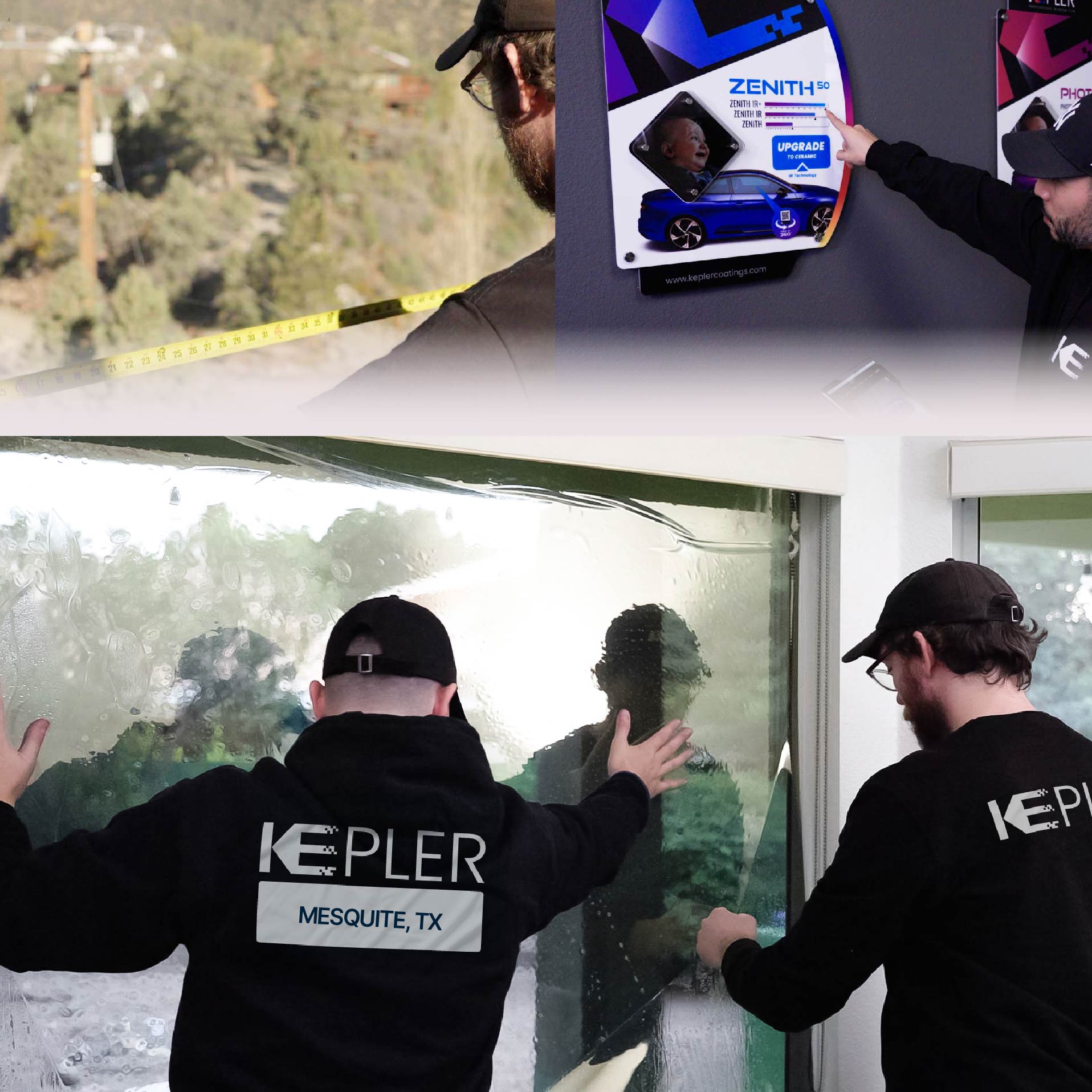 Kepler Specialist Performing Commercial Window Tinting in Mesquite Mesquite
