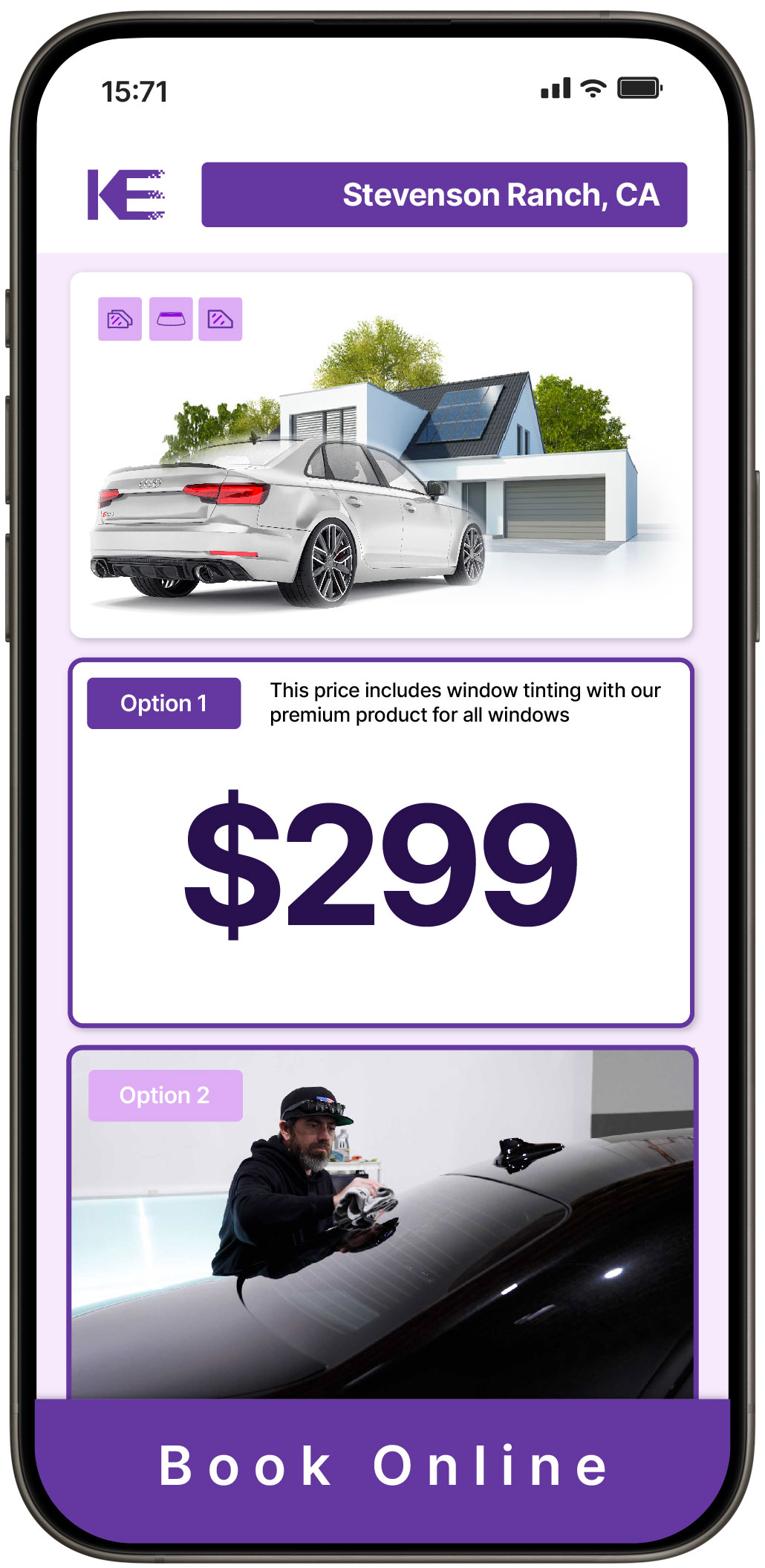 View Competitive Window Tinting Prices in Stevenson Ranch, California