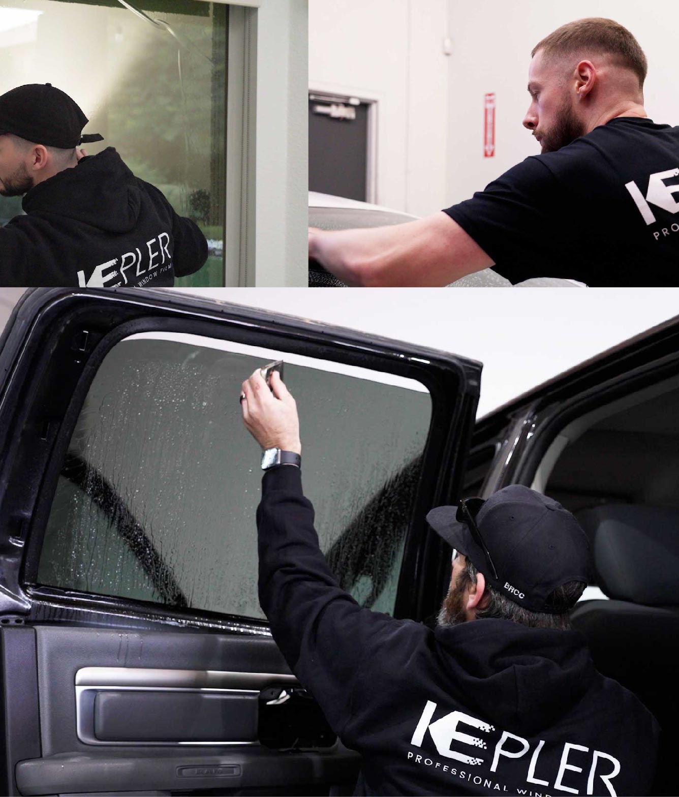 Kepler Window Tinting Specialists at Work in Forest Lake, Minnesota
