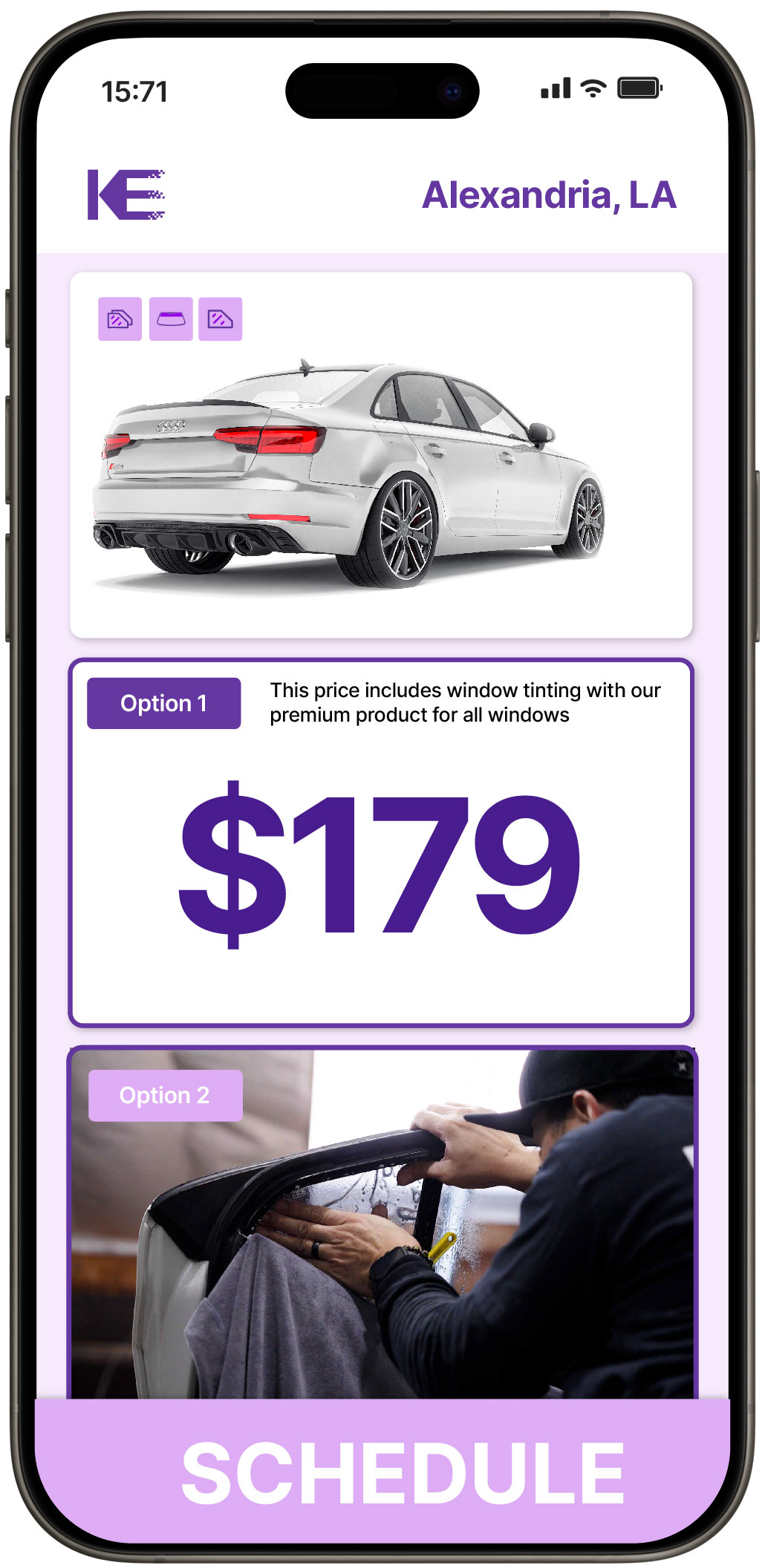 View Affordable Car Window Tinting Costs in Alexandria, Louisiana