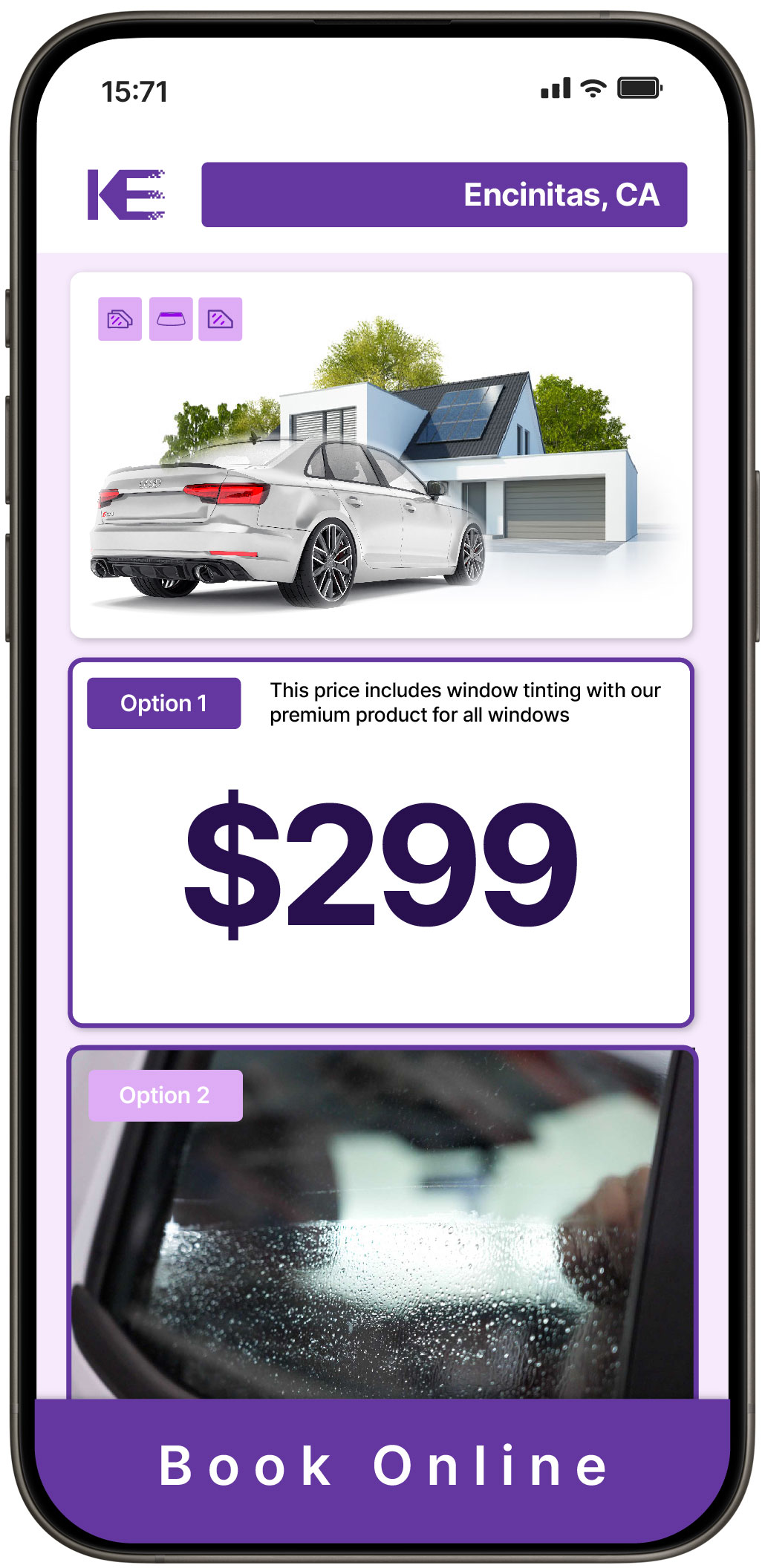 View Competitive Tesla Window Tinting Prices in Stockton, California