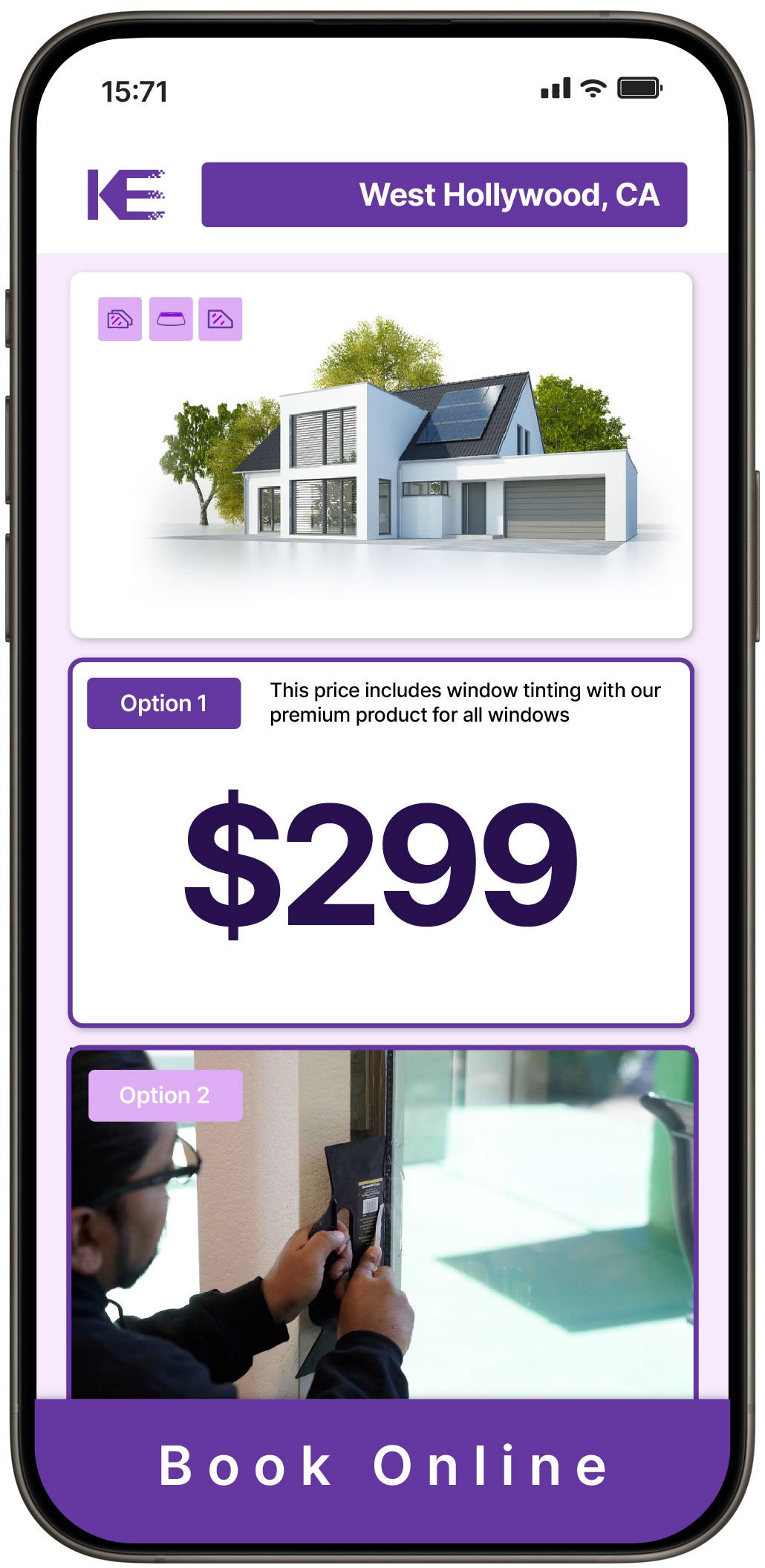 View Reasonable Home Window Tinting Costs in West Hollywood, California