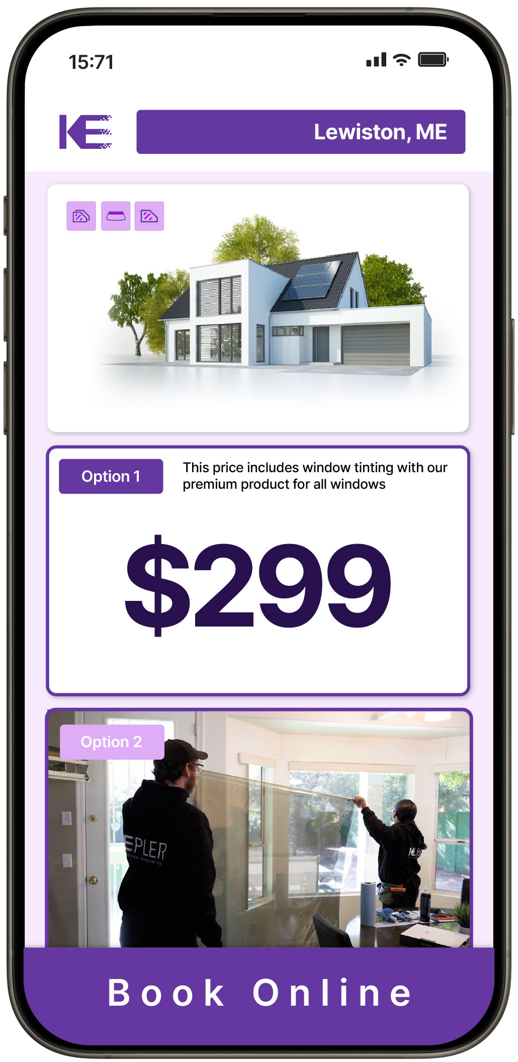 View Reasonable Home Window Tinting Rates in Lewiston, Maine