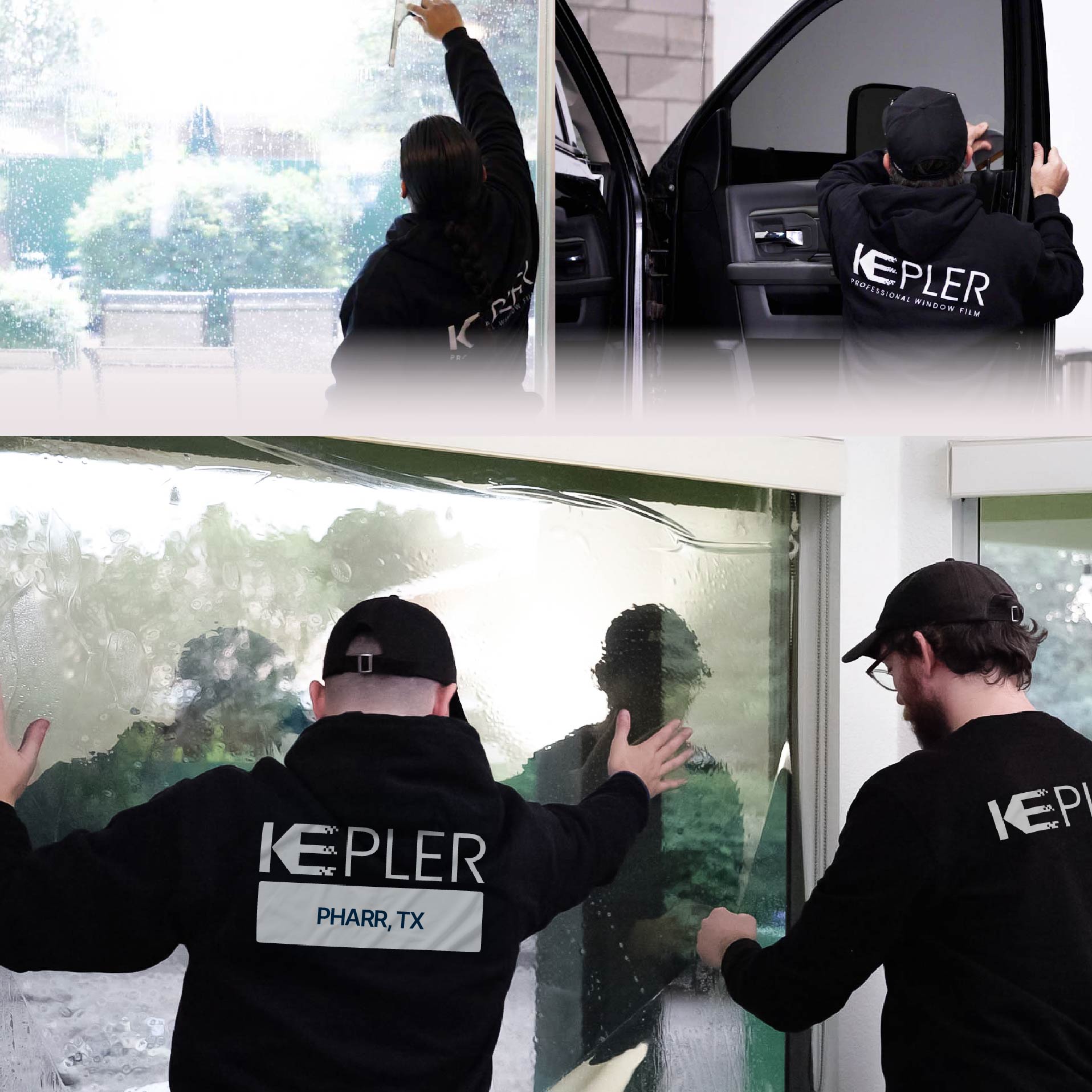 Kepler Specialist Performing Commercial Window Tinting in Pharr Pharr