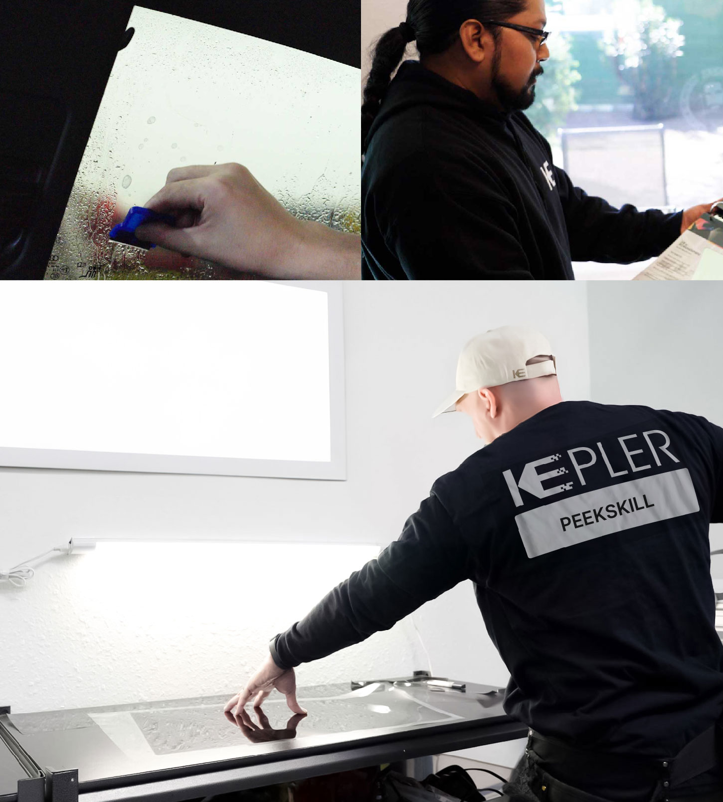 Window Tinting Specialist Cutting Film in Peekskill, New York
