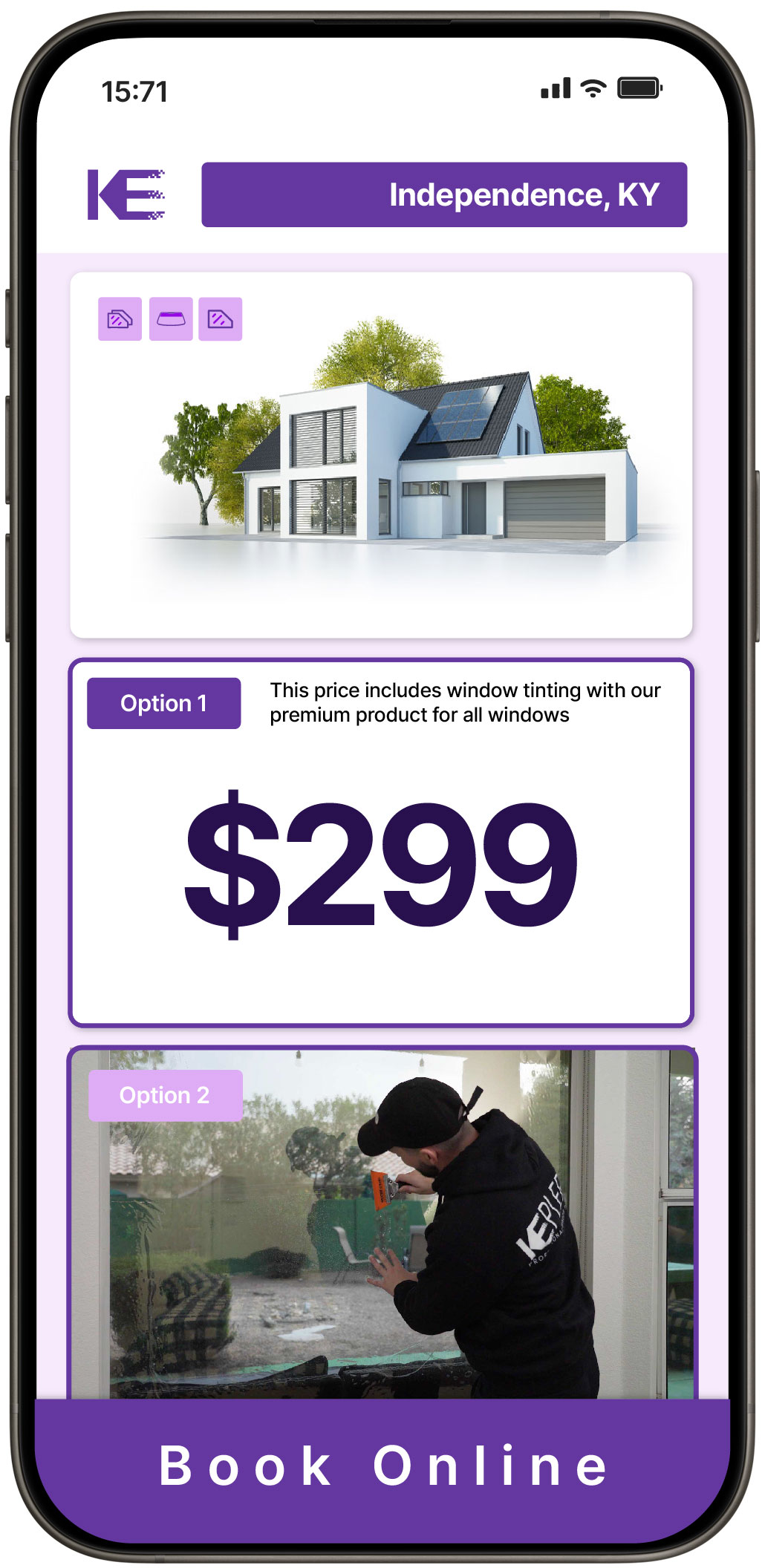 View Affordable Home Window Tinting Costs in Independence, Kentucky