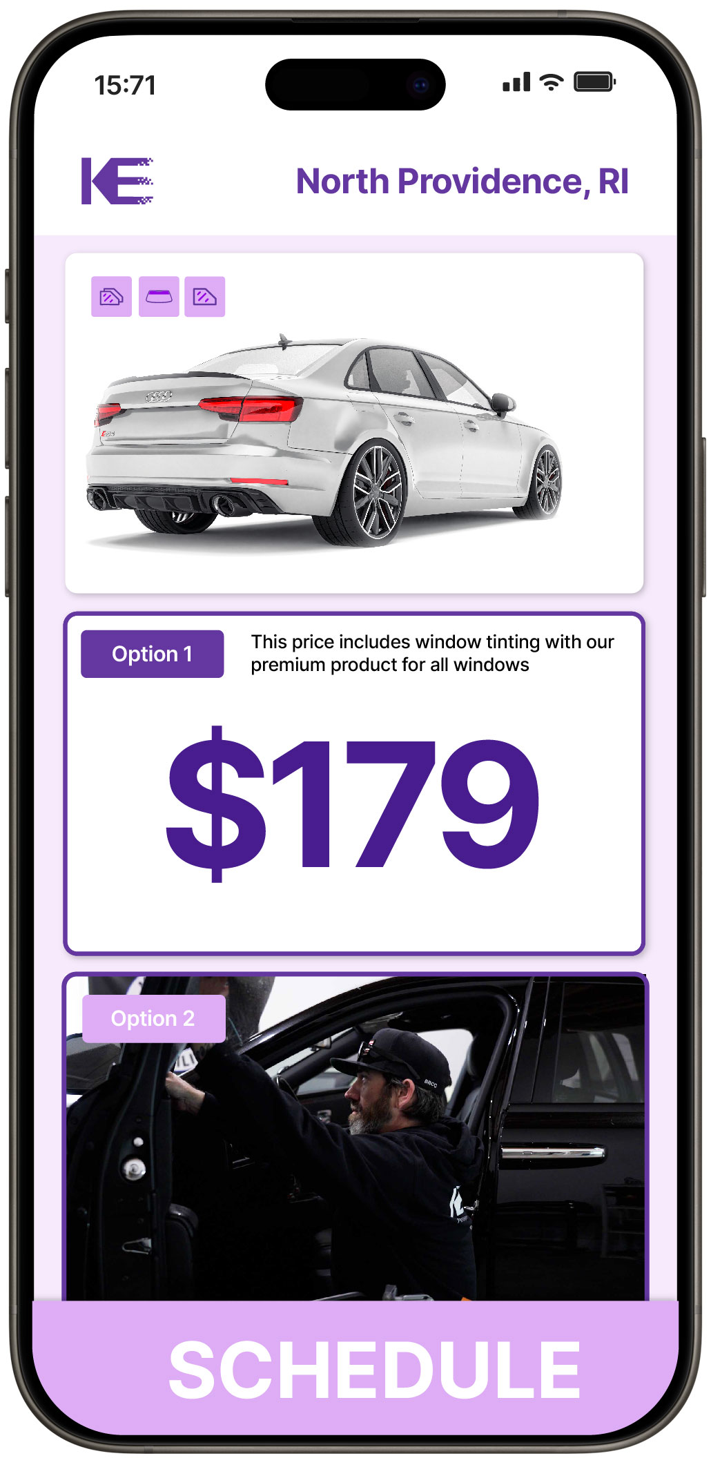 View Reasonable Car Window Tinting Prices in North Providence, Rhode Island