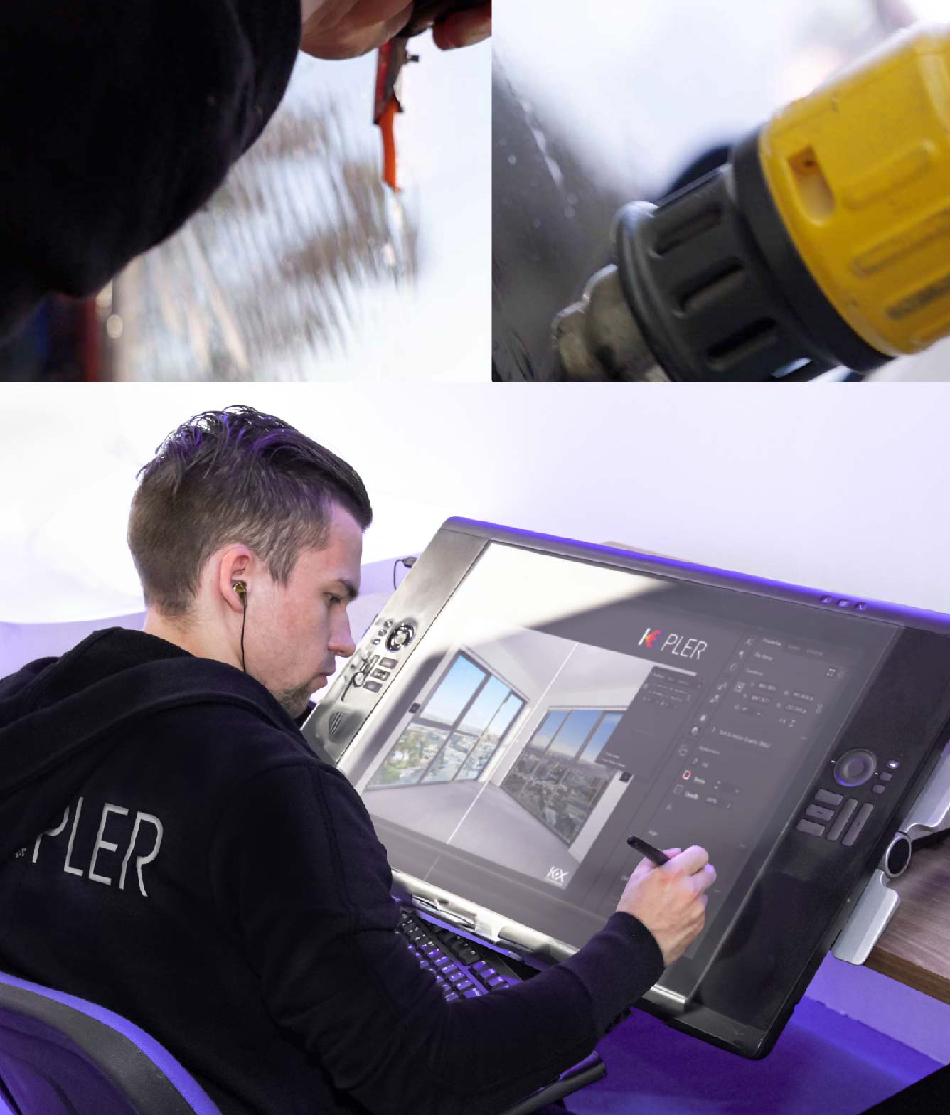 Kepler Specialist Performing Commercial Window Tinting in Brookhaven Brookhaven