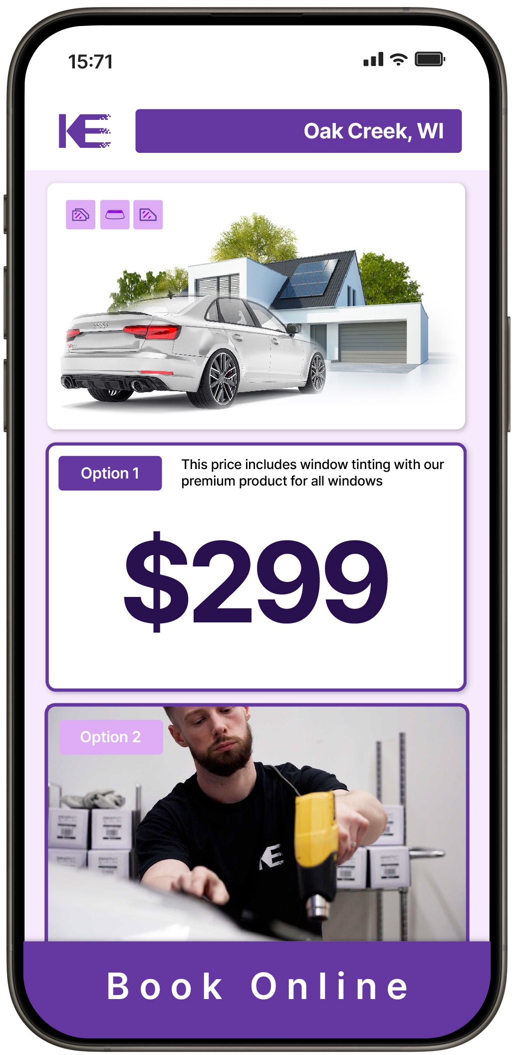 View Competitive Window Tinting Prices in Oak Creek, Wisconsin