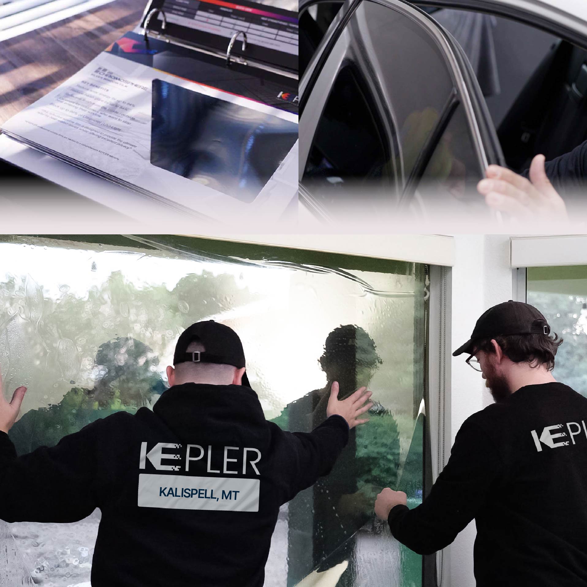 Kepler Specialist Performing Commercial Window Tinting in Kalispell Kalispell