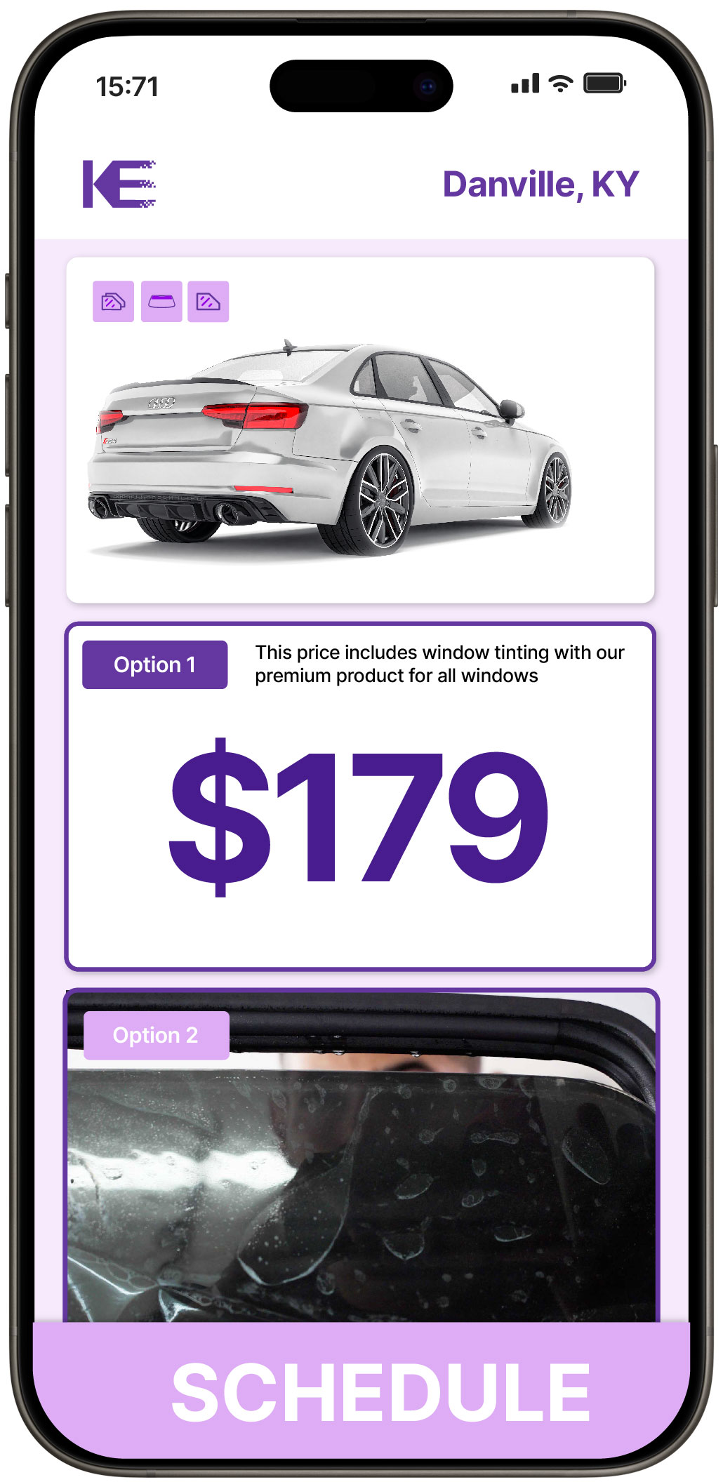 View Affordable Car Window Tinting Rates in Danville, Kentucky