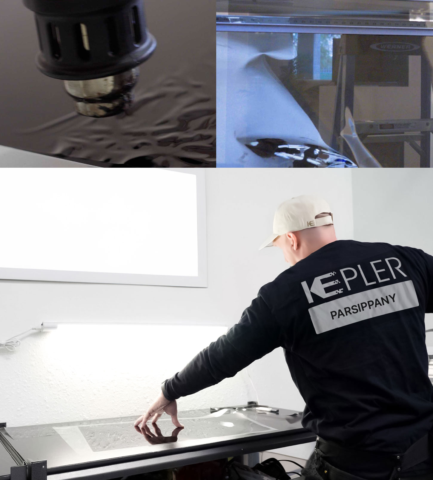 Window Tinting Specialist Cutting Film in Parsippany, New Jersey