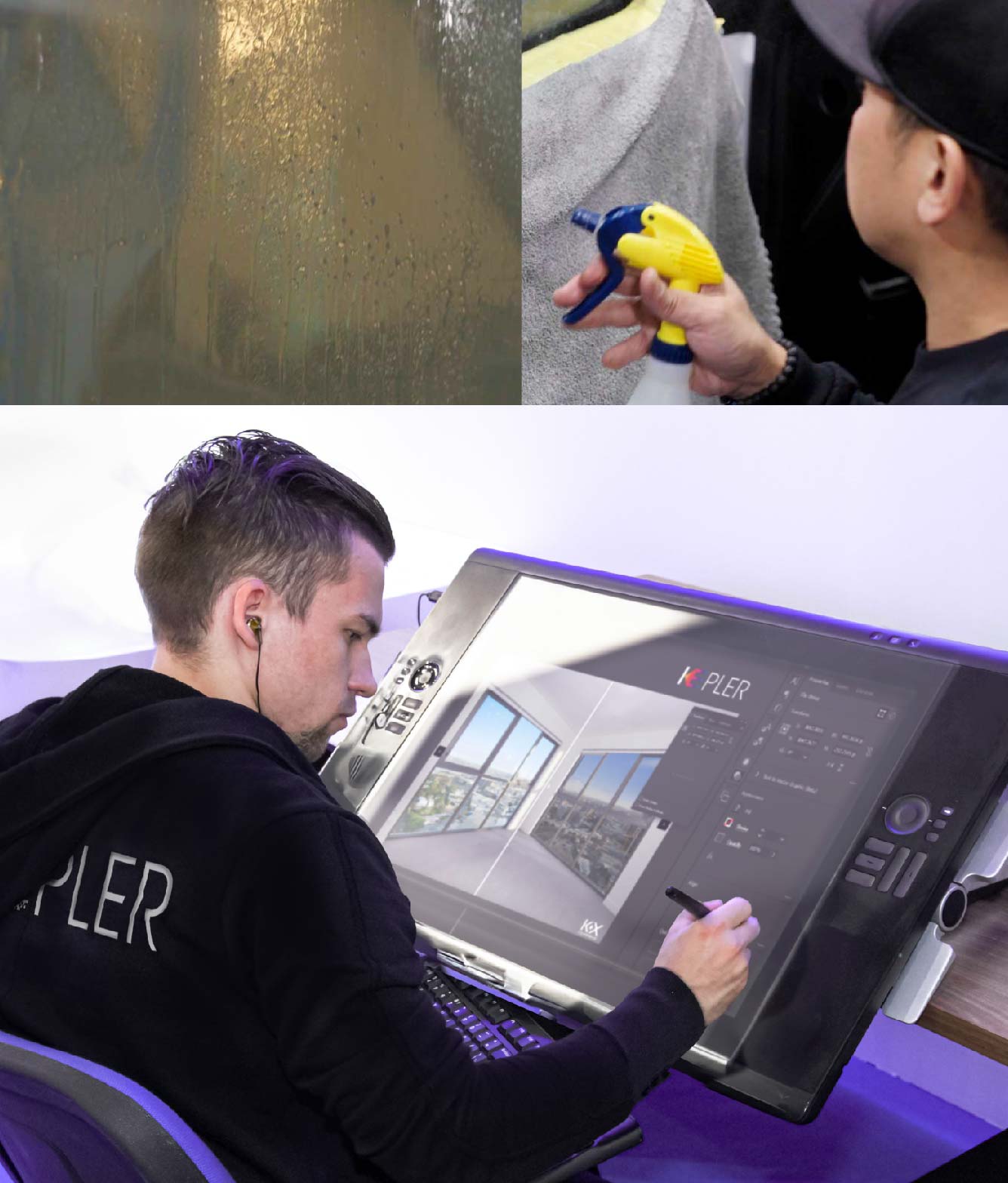 Kepler Specialist Performing Commercial Window Tinting in Junction City Junction City