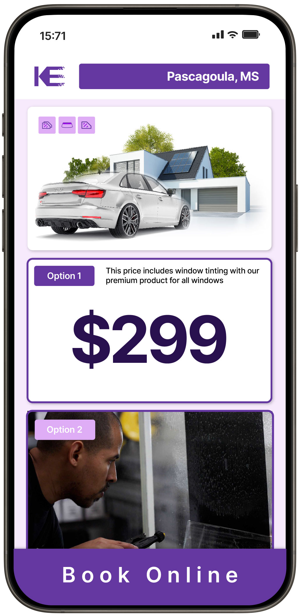 View Competitive Window Tinting Prices in Pascagoula, Mississippi