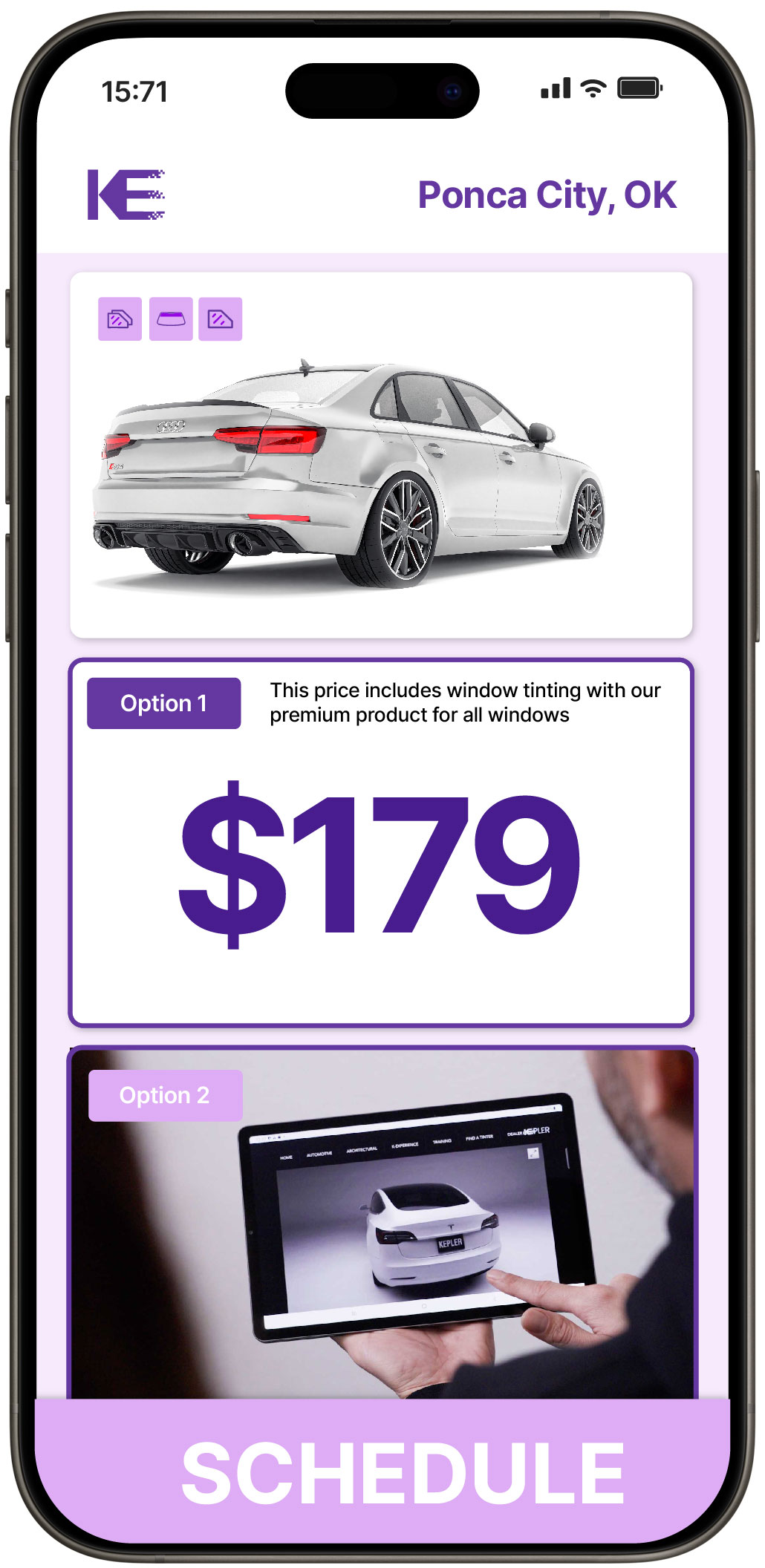 View Affordable Car Window Tinting Prices in Ponca City, Oklahoma