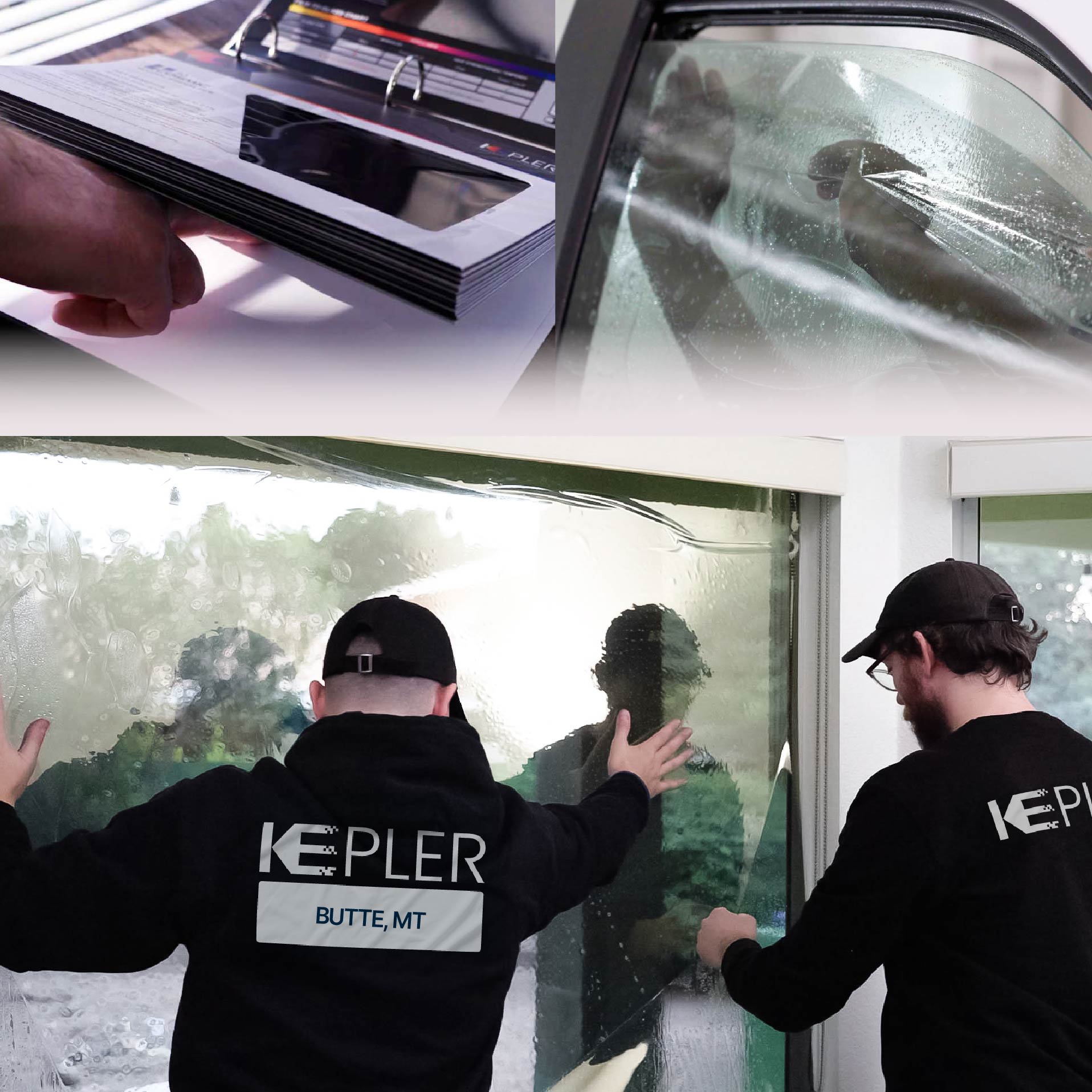 Kepler Specialist Performing Commercial Window Tinting in Butte Butte