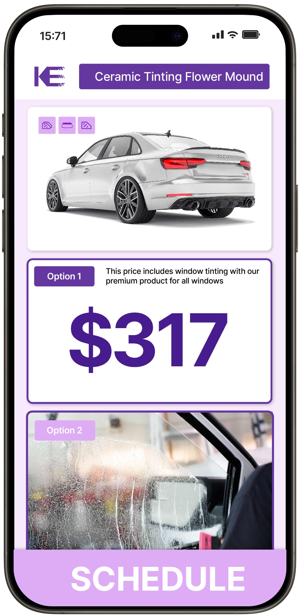 View Competitive Ceramic Window Tinting Rates in Flower Mound, Texas