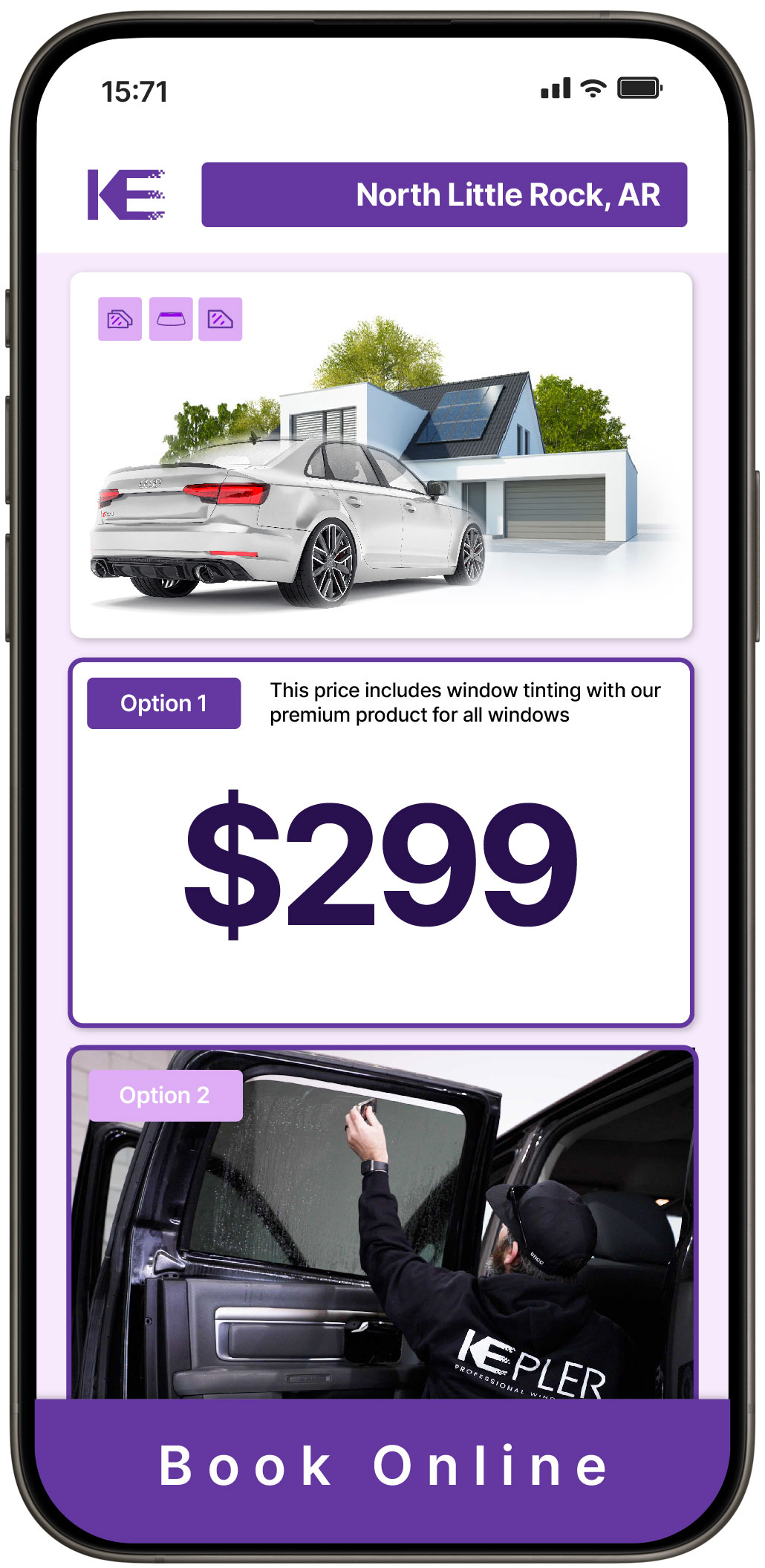 View Competitive Window Tinting Prices in North Little Rock, Arkansas