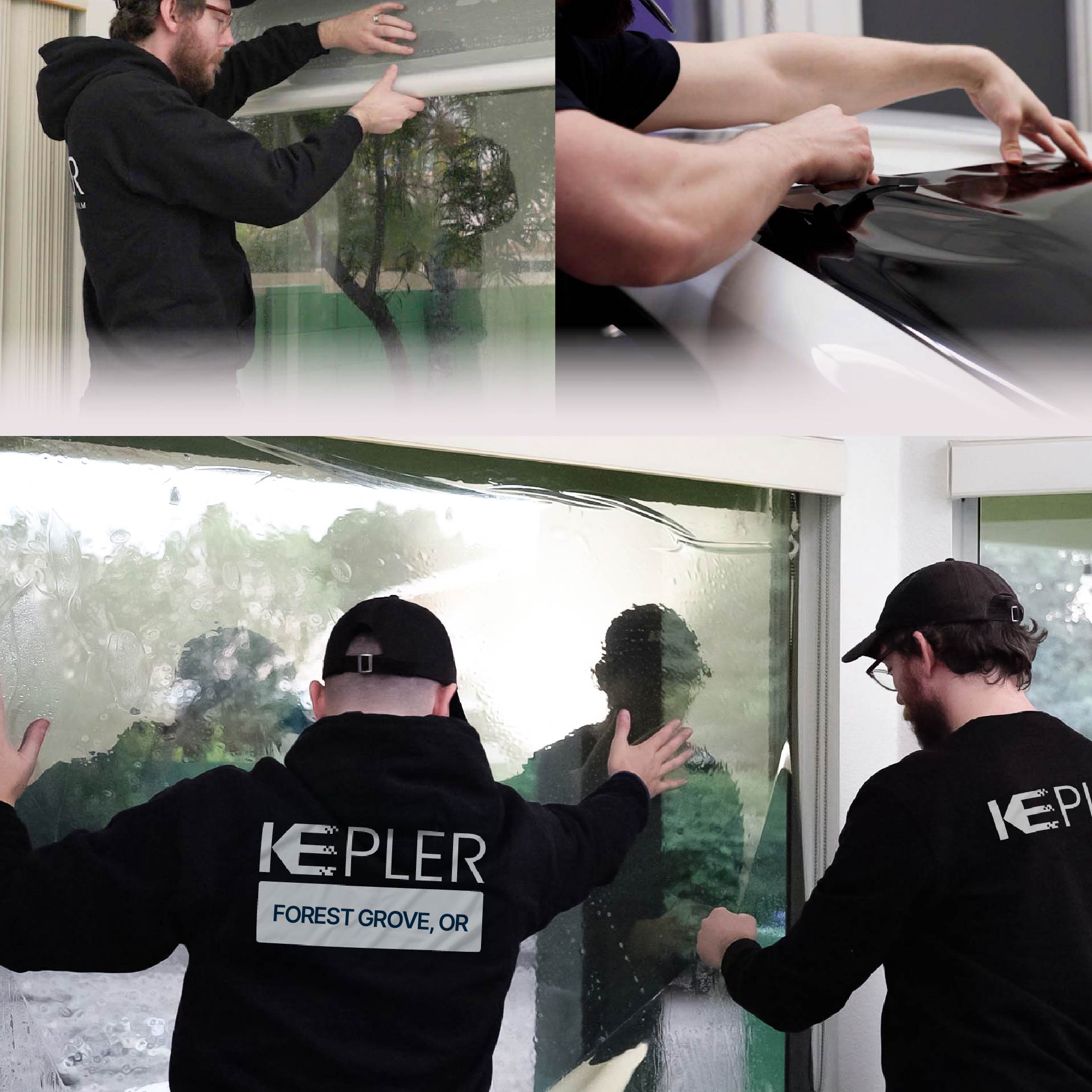 Kepler Specialist Performing Commercial Window Tinting in Forest Grove Forest Grove