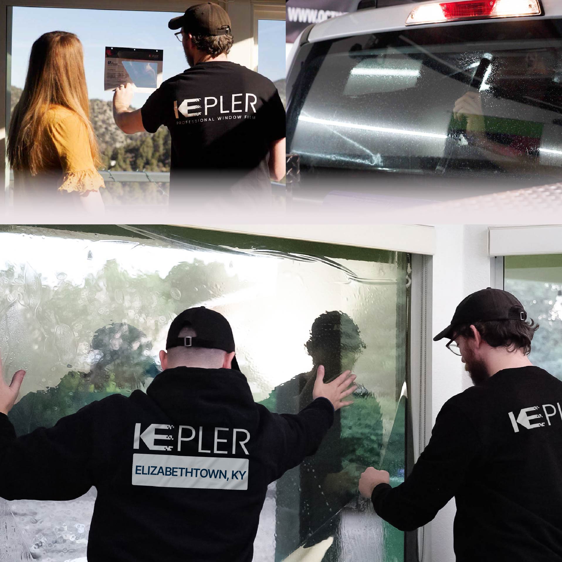 Kepler Specialist Performing Commercial Window Tinting in Elizabethtown Elizabethtown