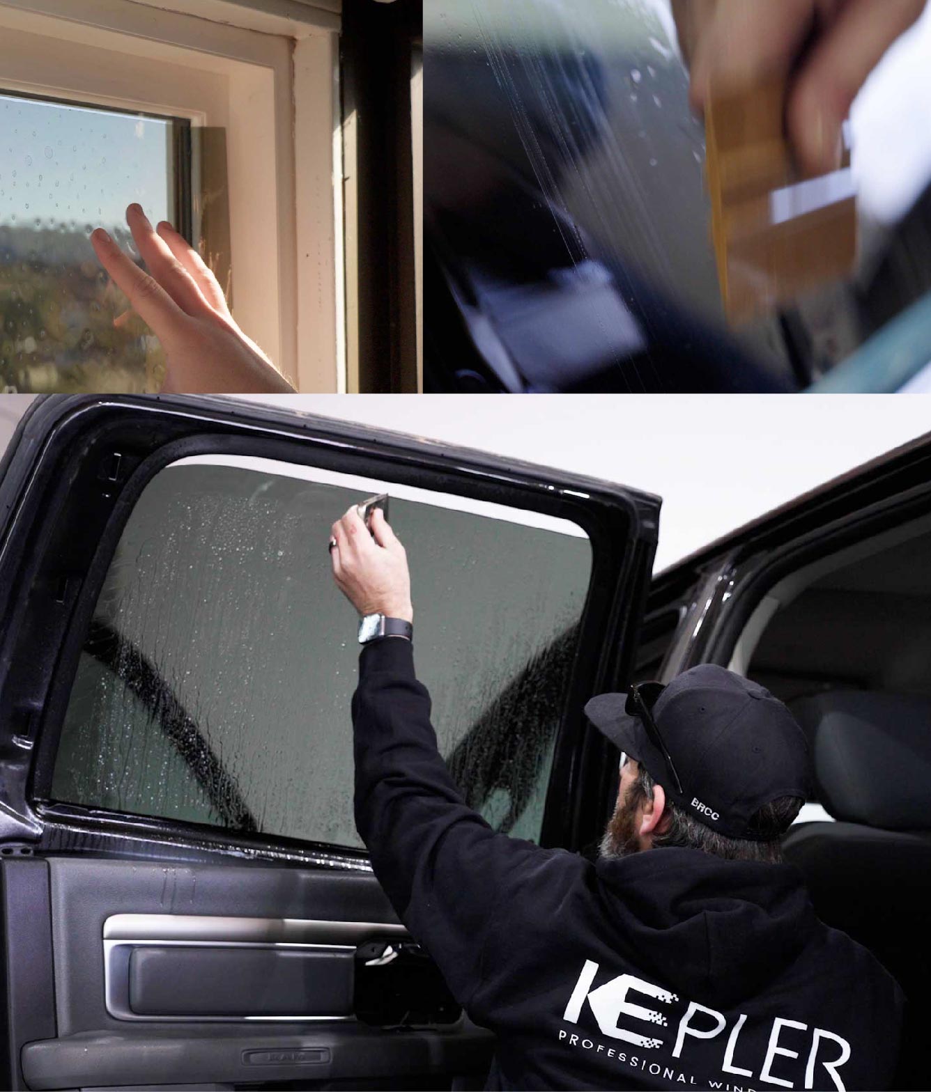 Kepler Window Tinting Specialists at Work in Sunland, California