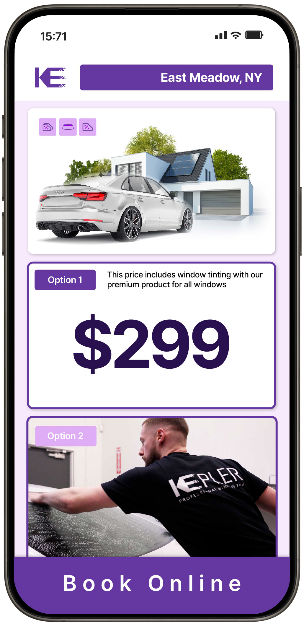 View Competitive Window Tinting Prices in East Meadow, New York