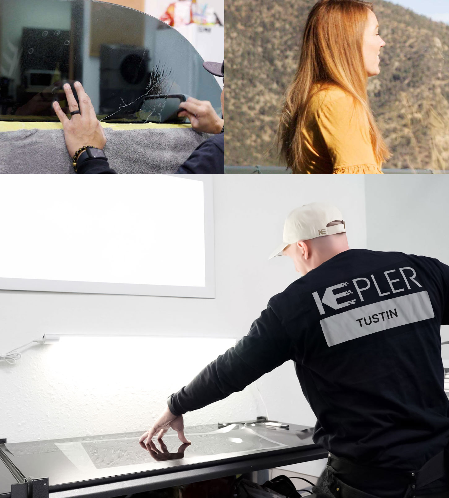 Window Tinting Specialist Cutting Film in Tustin, California