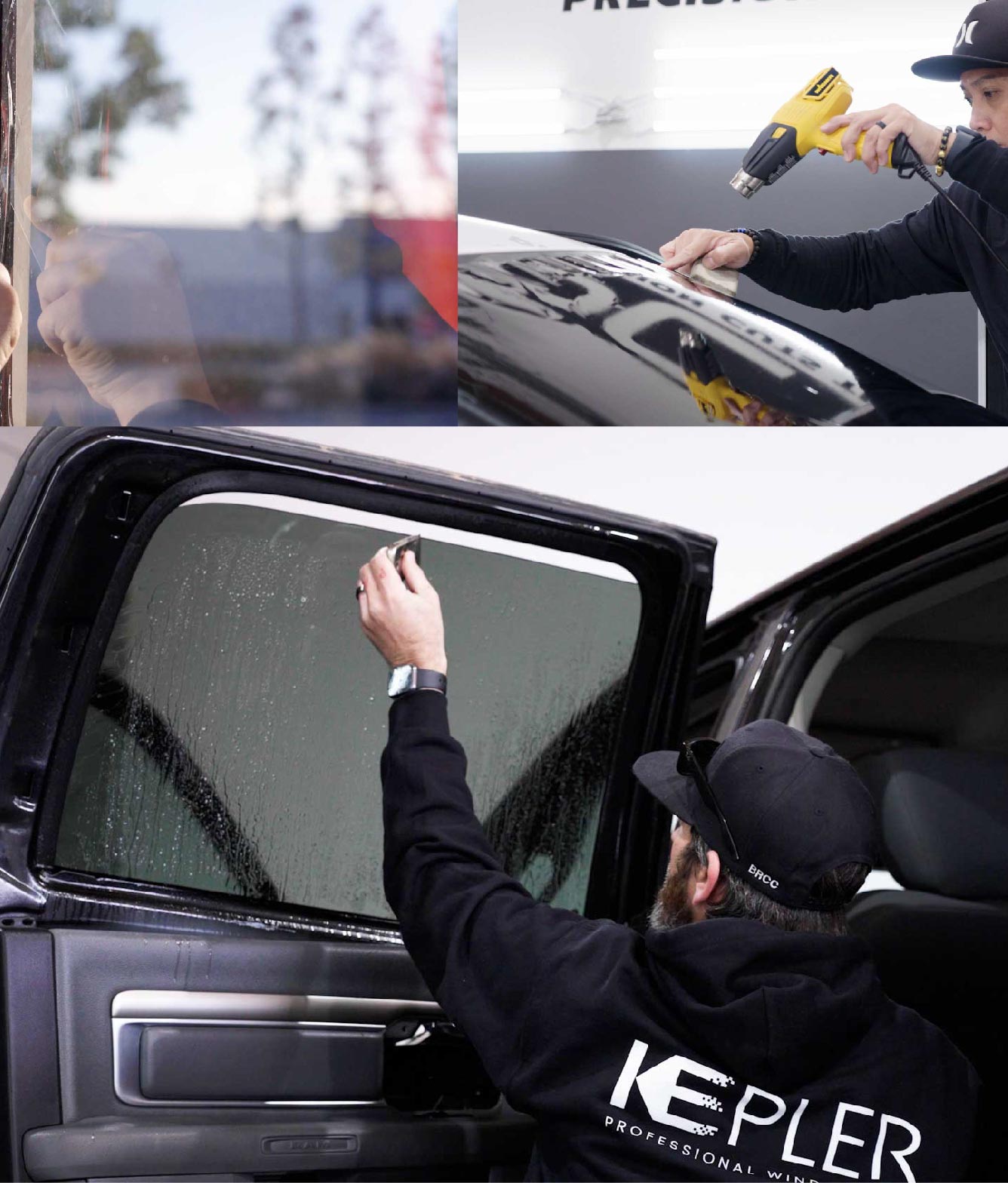 Kepler Window Tinting Specialists at Work in Biloxi, Mississippi