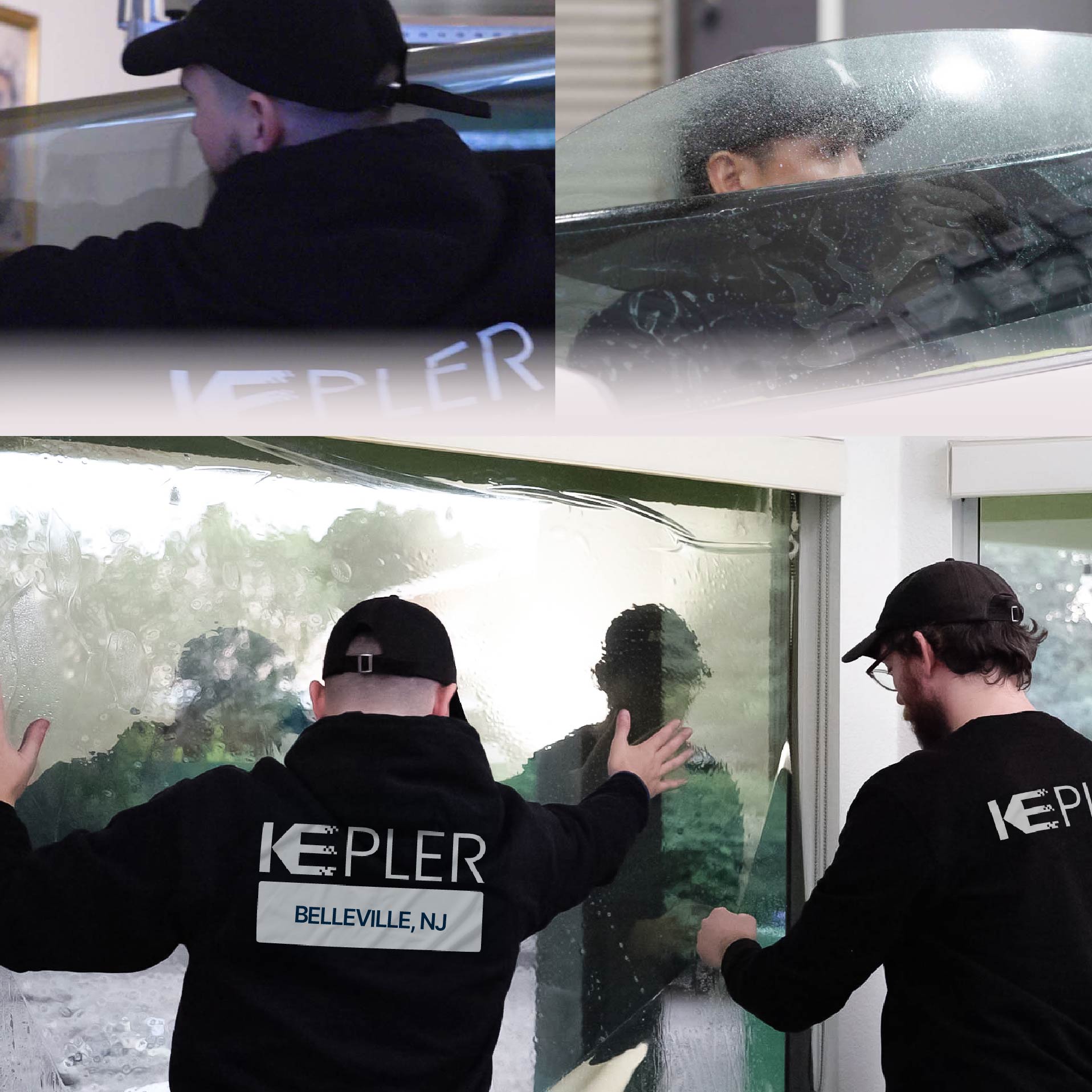 Kepler Specialist Performing Commercial Window Tinting in Belleville Belleville