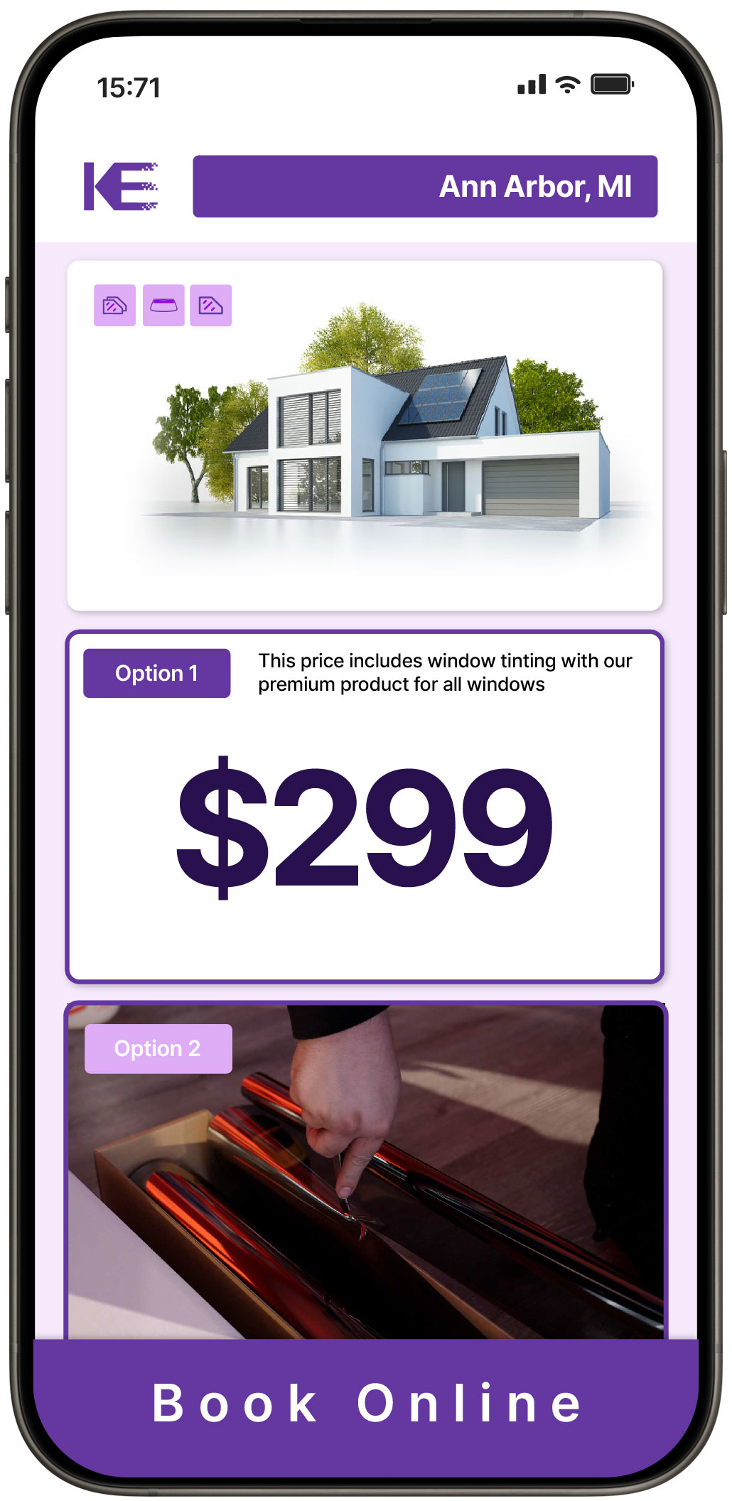 View Competitive Home Window Tinting Rates in Ann Arbor, Michigan