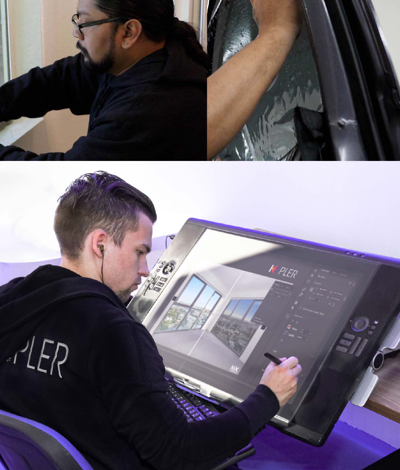 Kepler Specialist Performing Commercial Window Tinting in Vicksburg Vicksburg