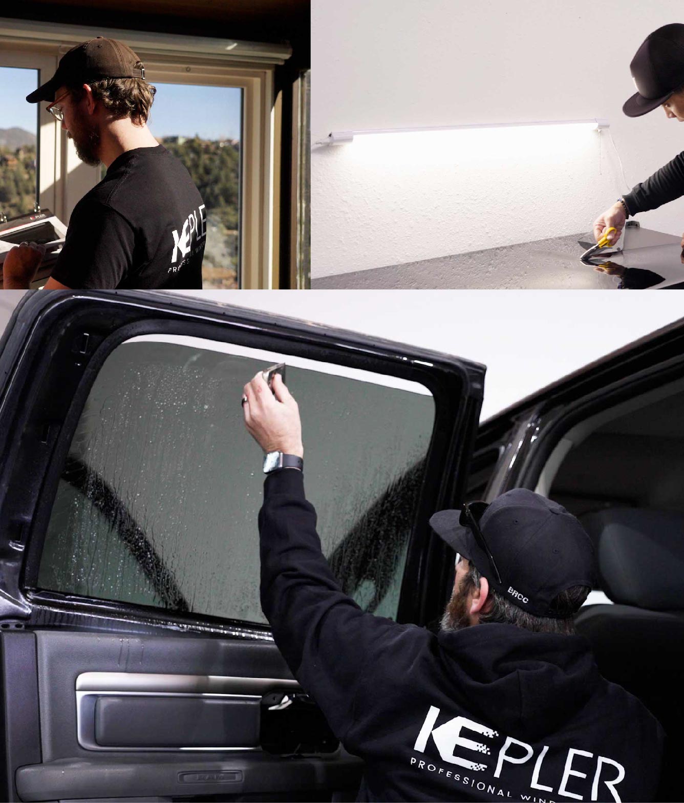 Kepler Window Tinting Specialists at Work in Martinsburg, West Virginia