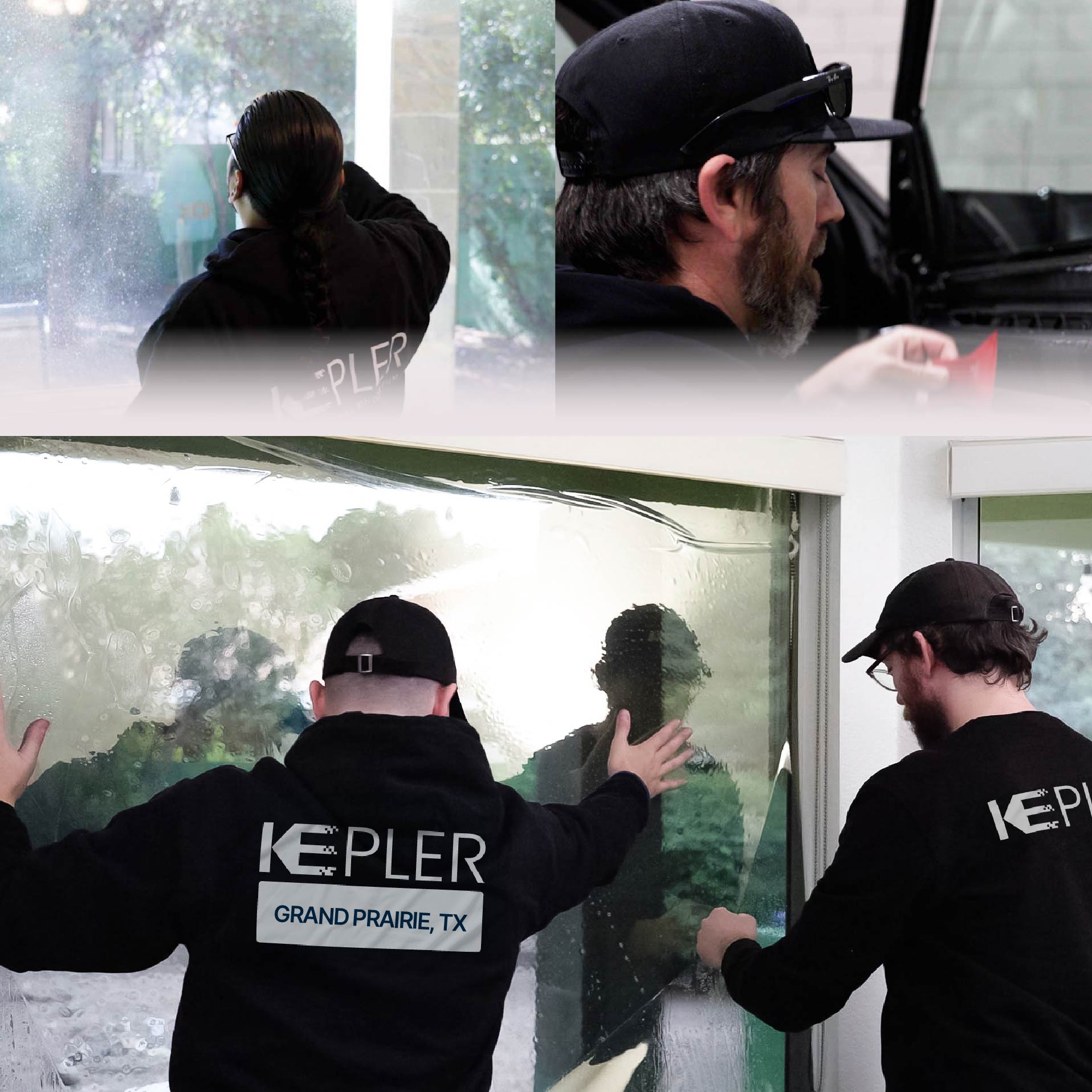 Kepler Specialist Performing Commercial Window Tinting in Grand Prairie Grand Prairie
