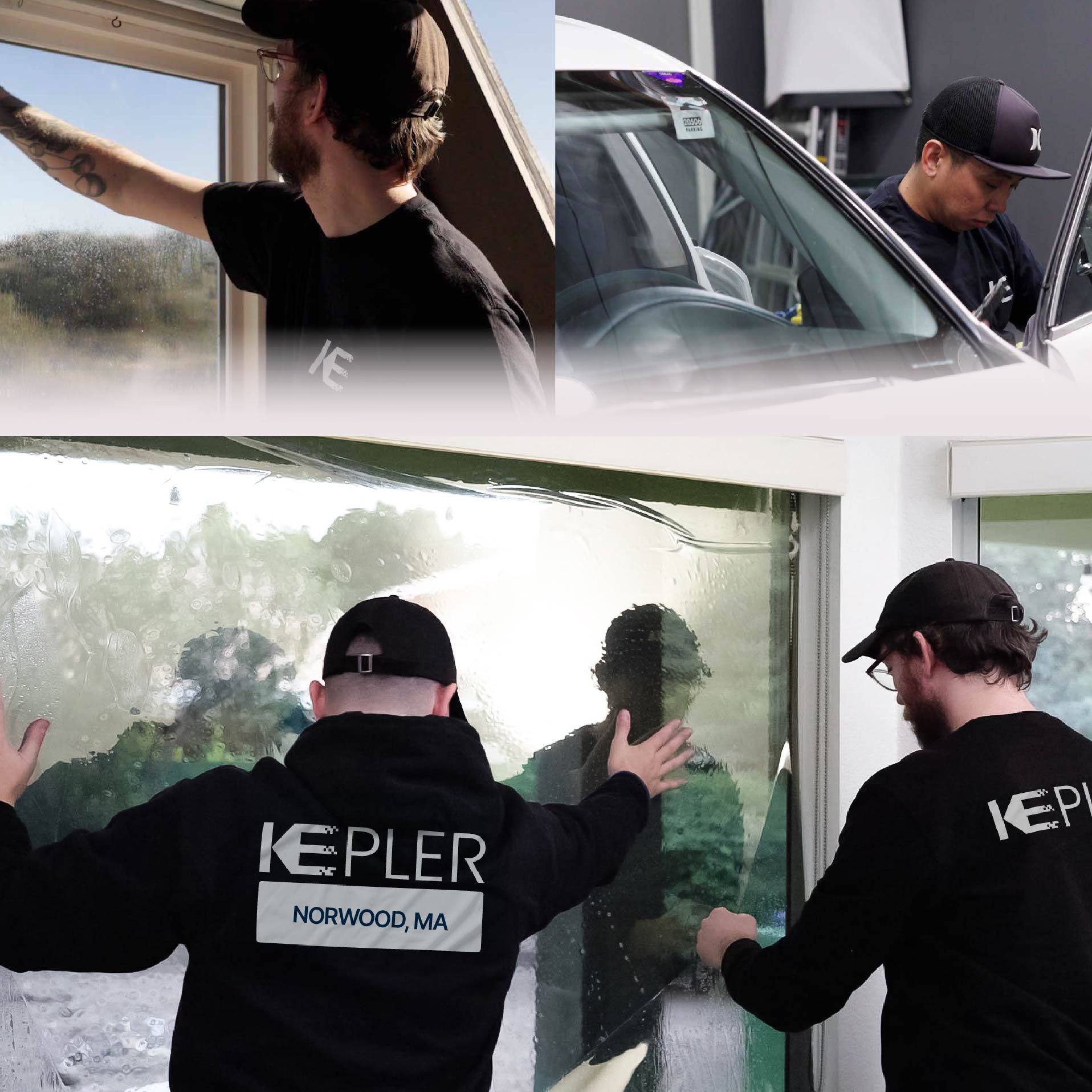 Kepler Specialist Performing Commercial Window Tinting in Norwood Norwood