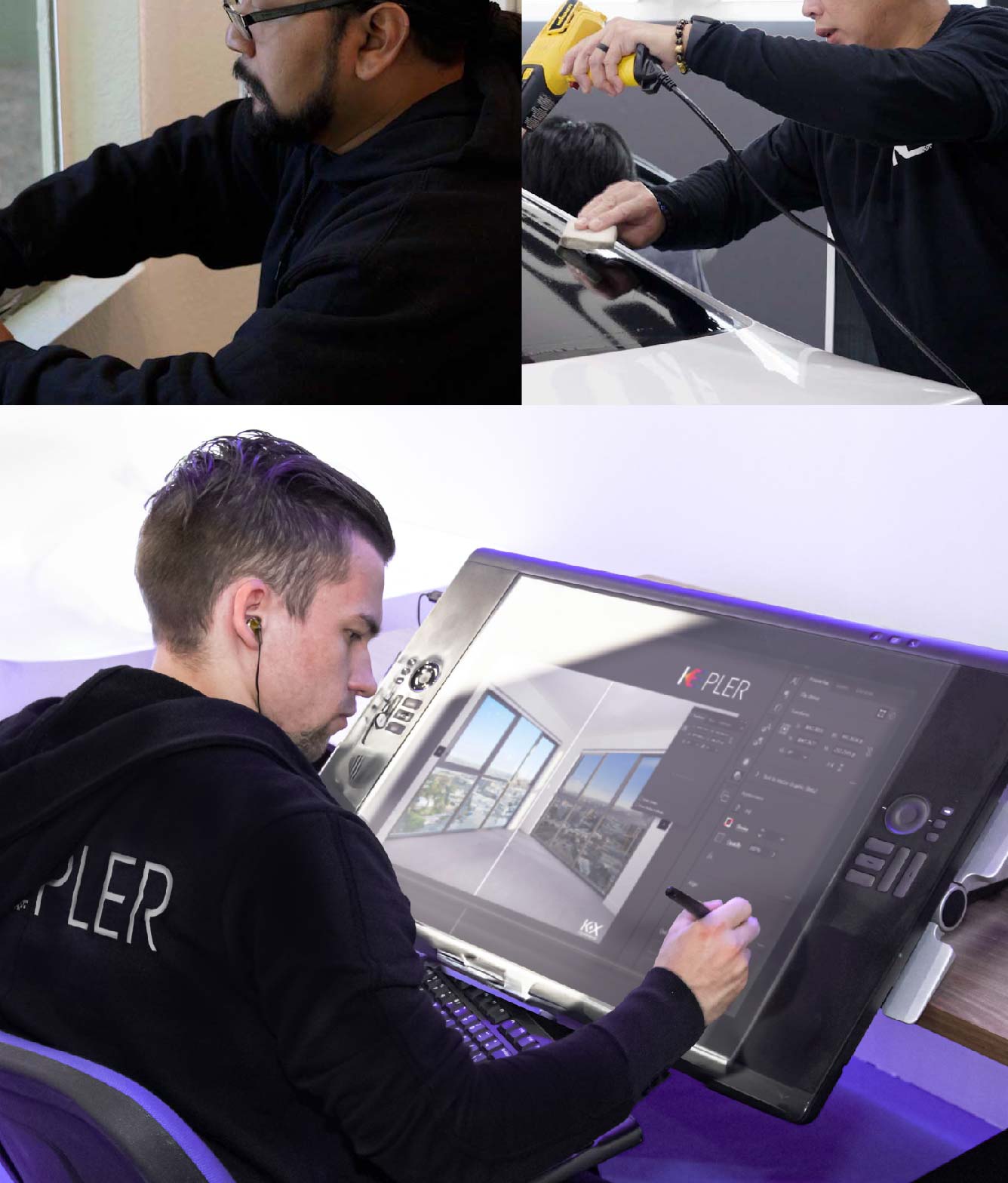 Kepler Specialist Performing Commercial Window Tinting in North Little Rock North Little Rock