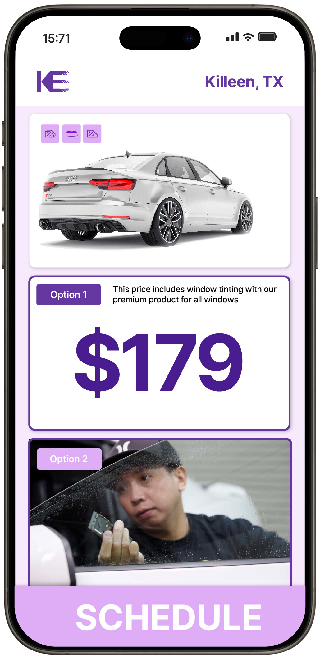 View Reasonable Car Window Tinting Prices in Killeen, Texas