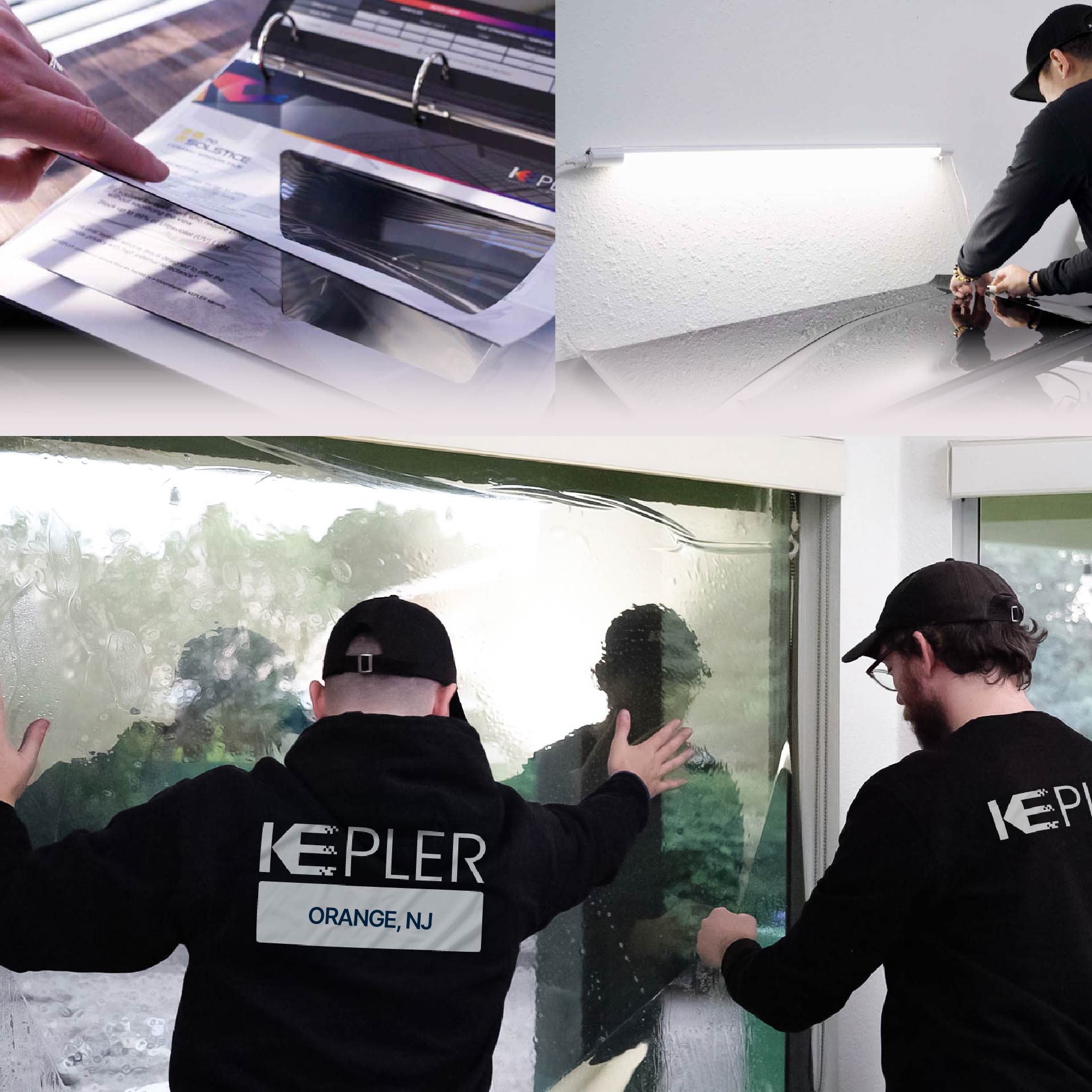 Kepler Specialist Performing Commercial Window Tinting in Orange Orange