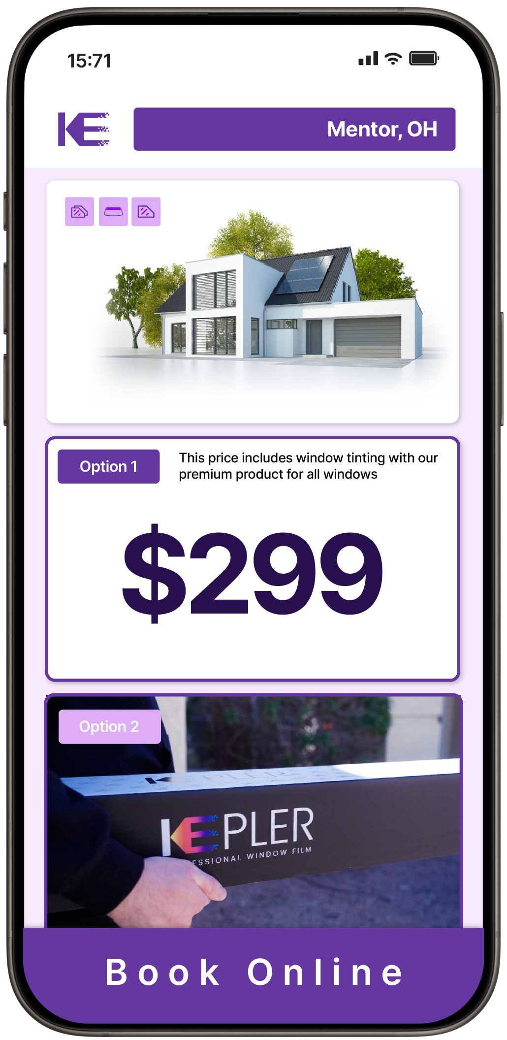 View Affordable Home Window Tinting Costs in Mentor, Ohio