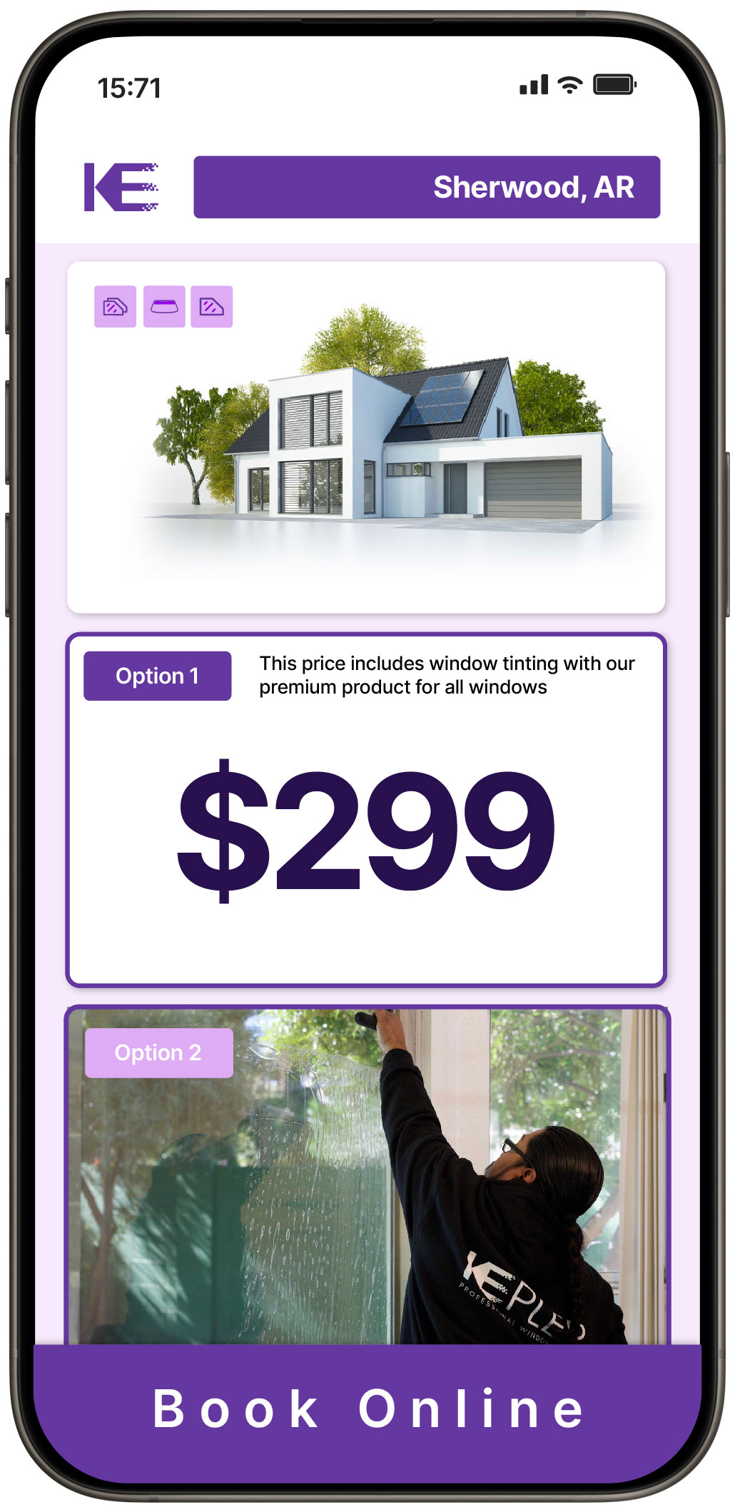 View Competitive Home Window Tinting Prices in Sherwood, Arkansas