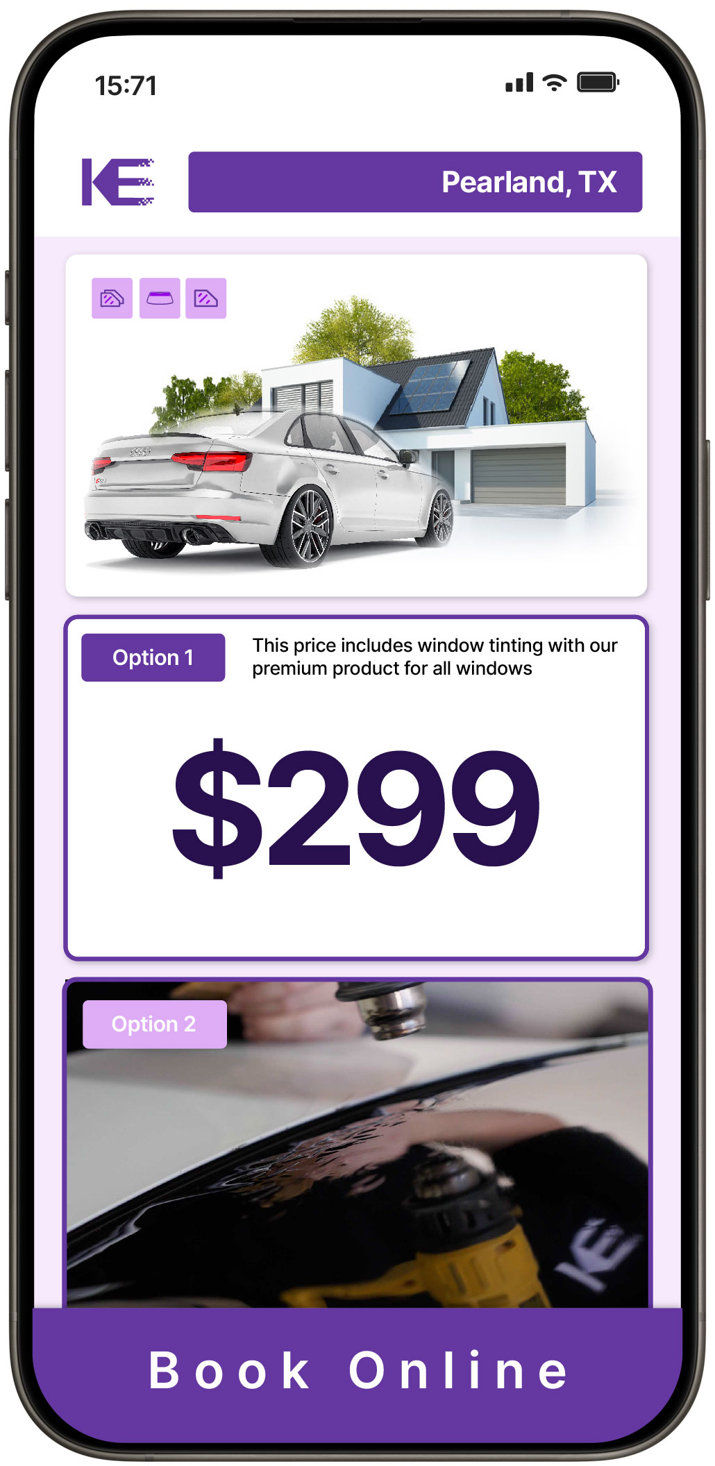 View Competitive Window Tinting Prices in Pearland, Texas