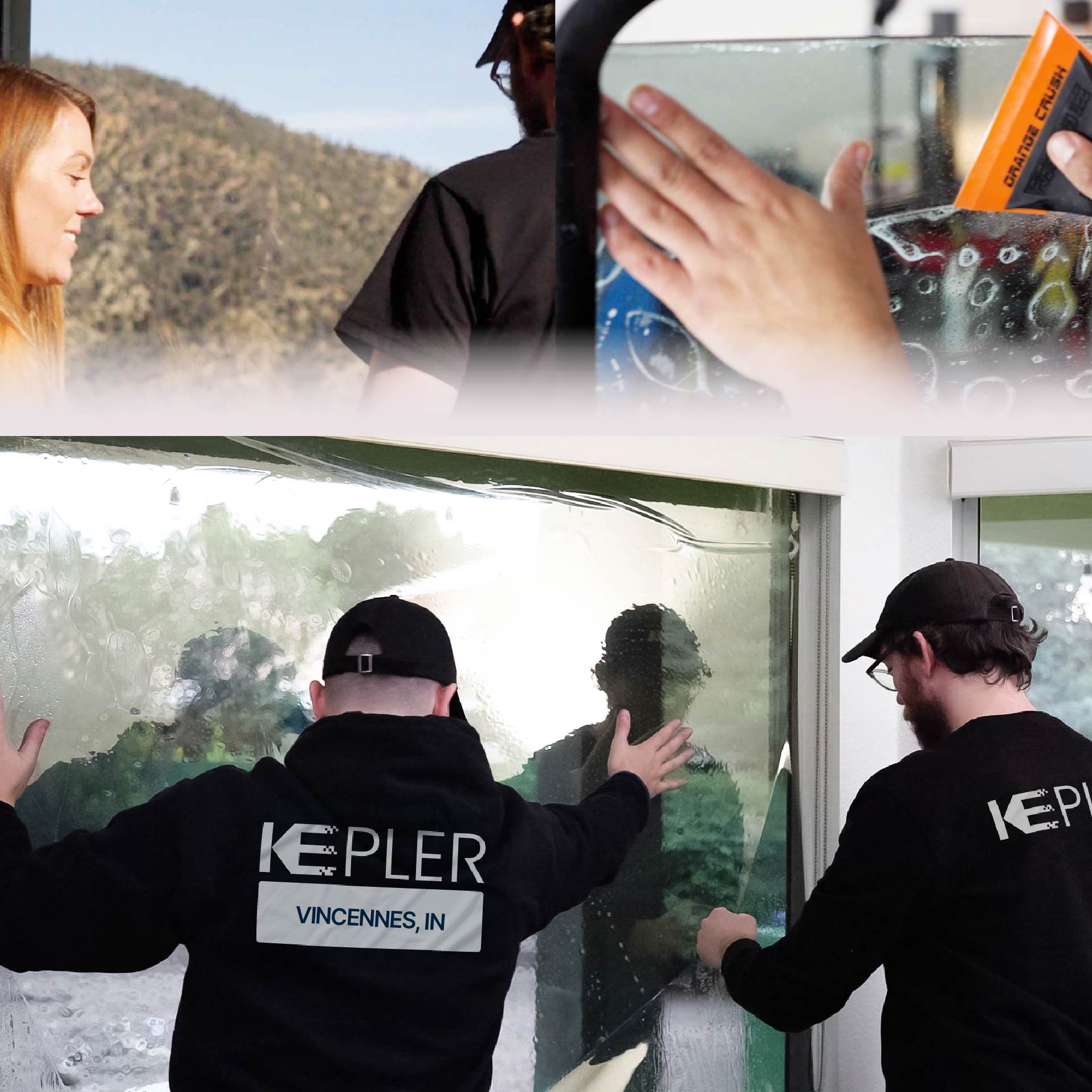 Kepler Specialist Performing Commercial Window Tinting in Vincennes Vincennes