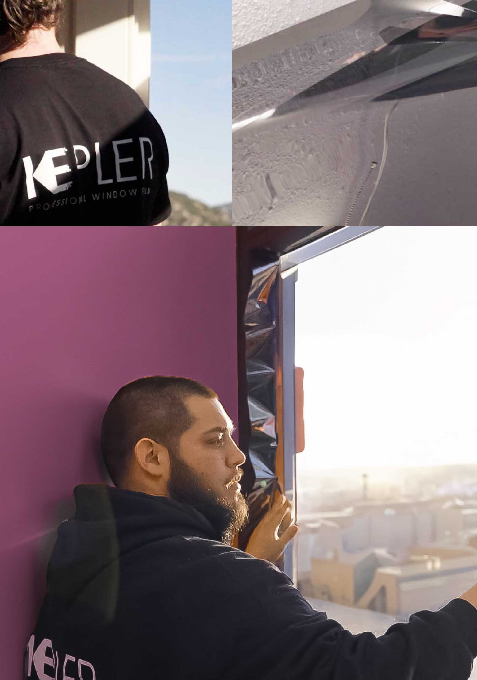Kepler Specialist Installing Security Window Film in Beverly Massachusetts
