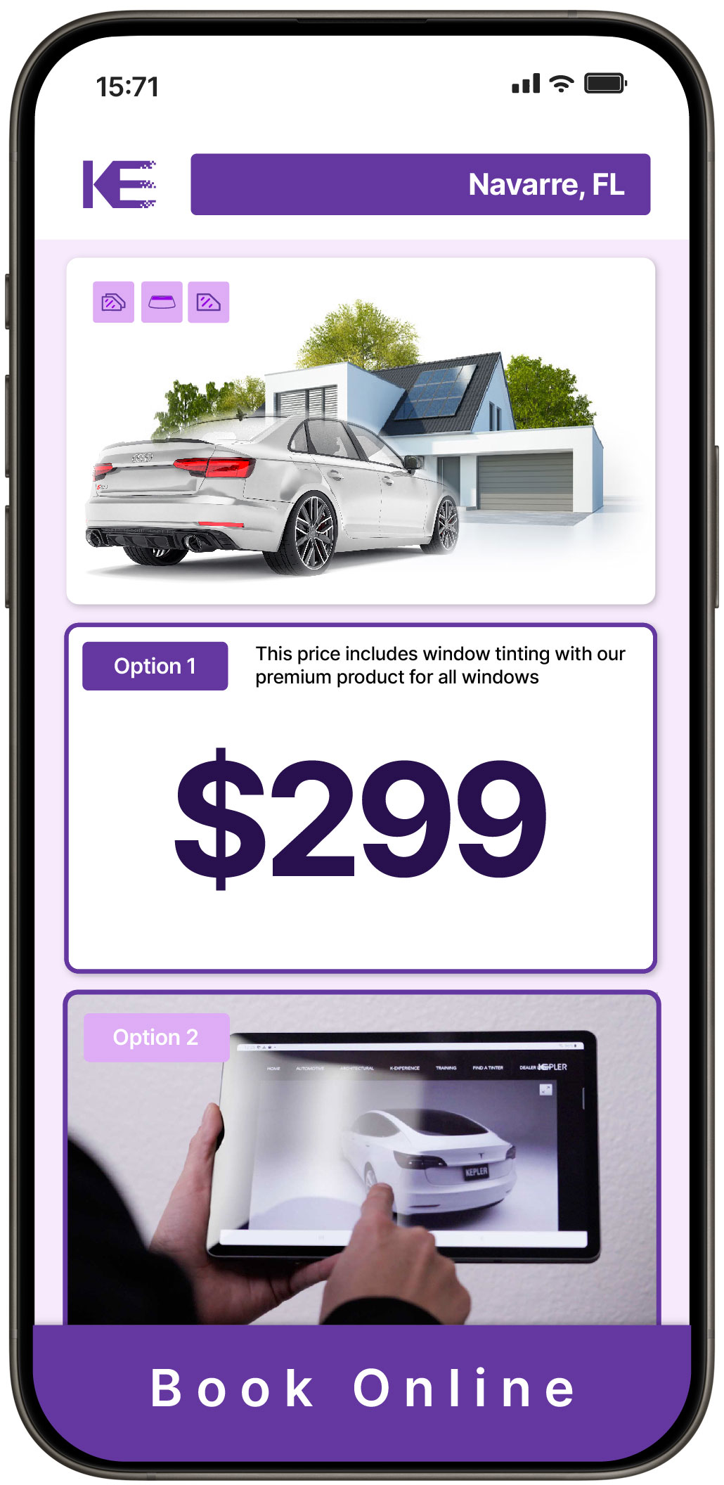 View Competitive Window Tinting Prices in Navarre, Florida