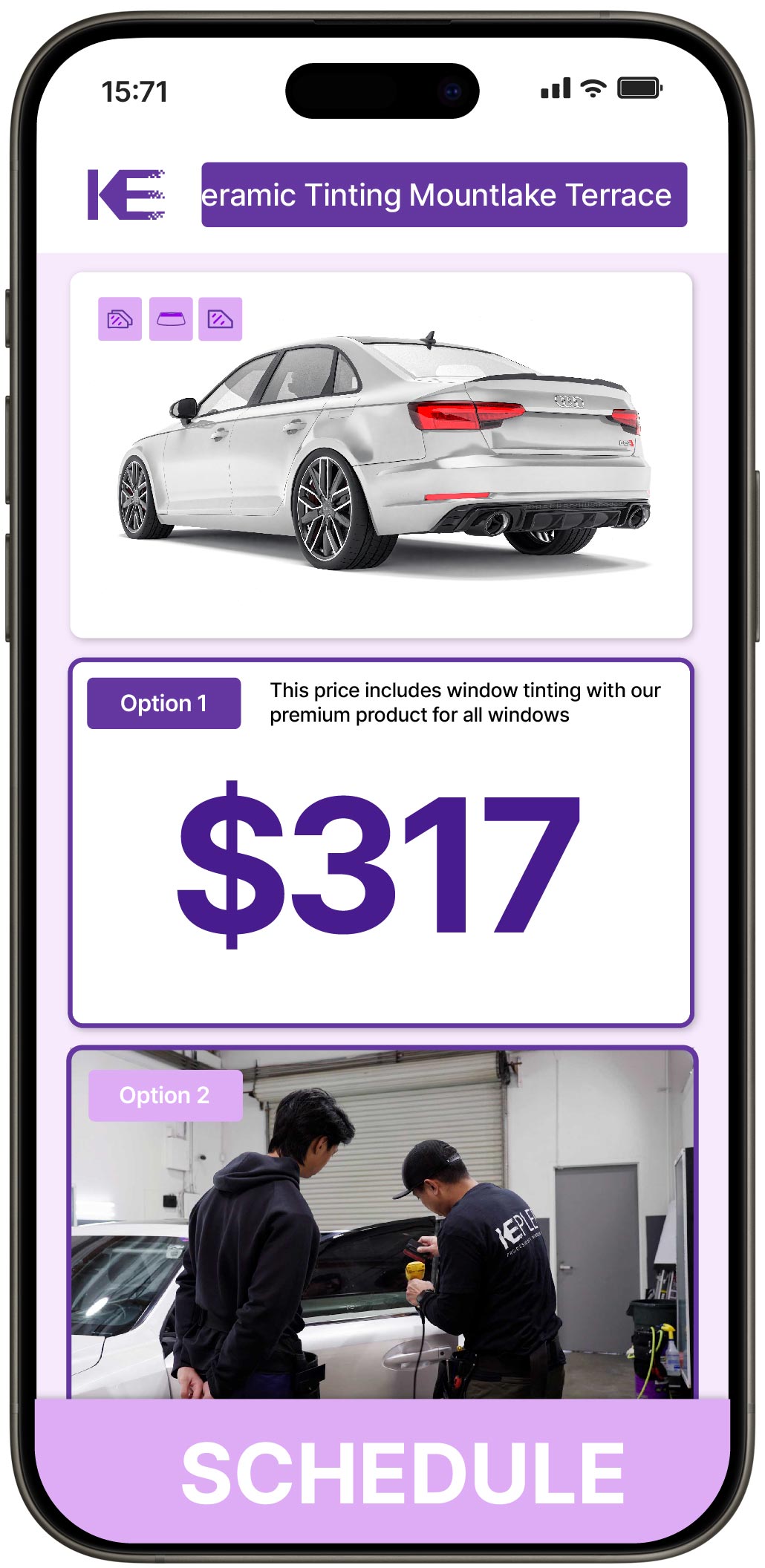 View Competitive Ceramic Window Tinting Prices in Mountlake Terrace, Washington
