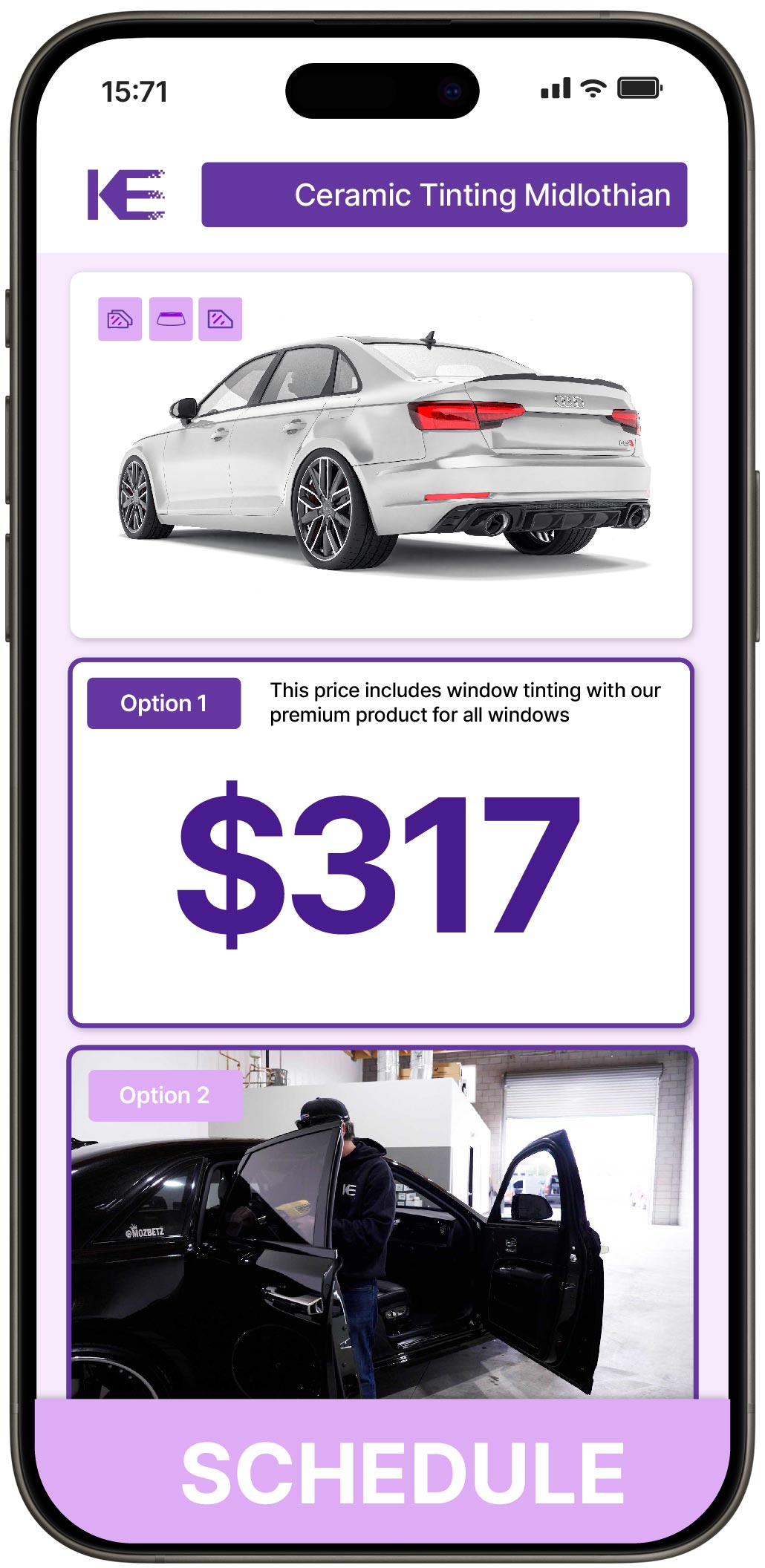 View Competitive Ceramic Window Tinting Costs in Midlothian, Texas