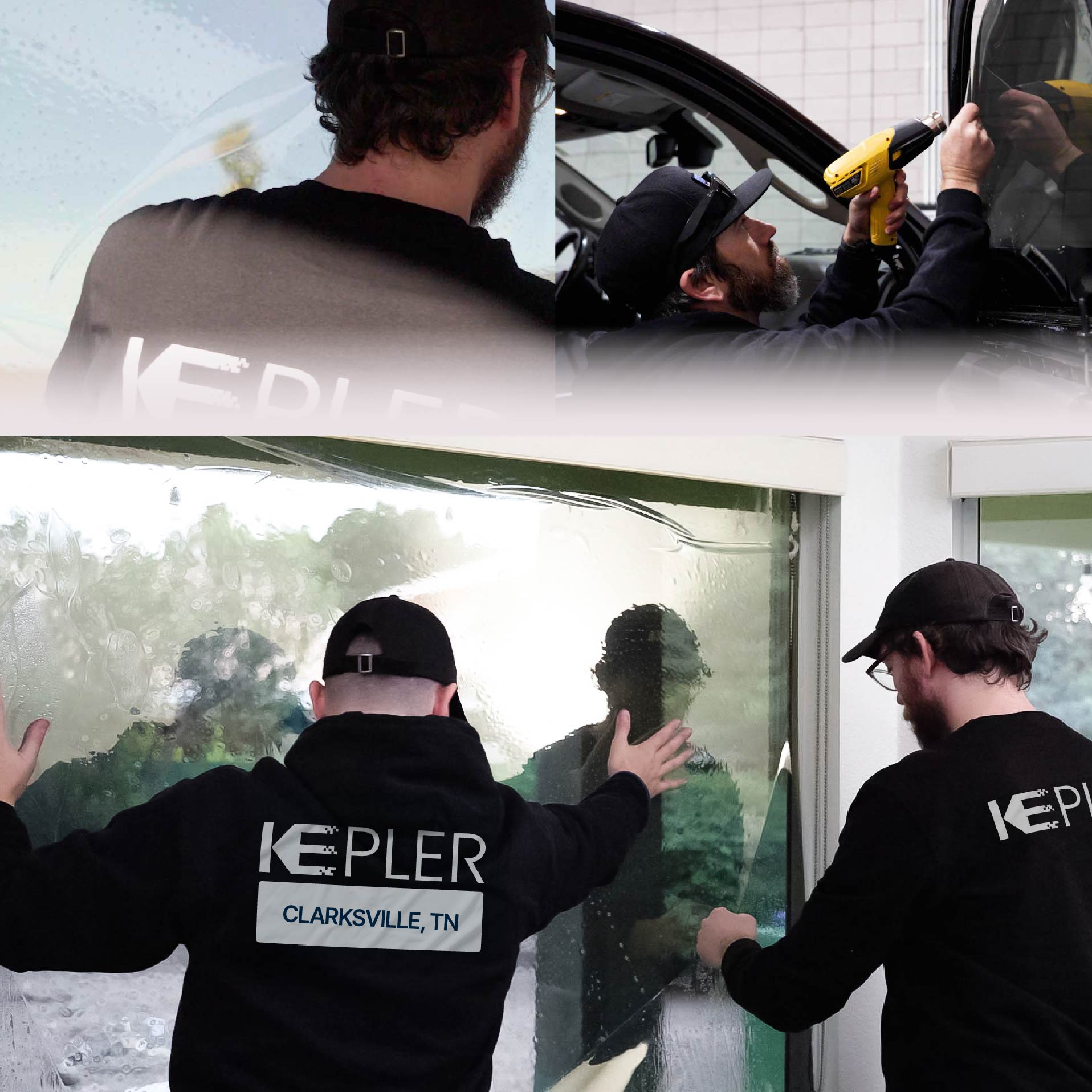 Kepler Specialist Performing Commercial Window Tinting in Clarksville Clarksville