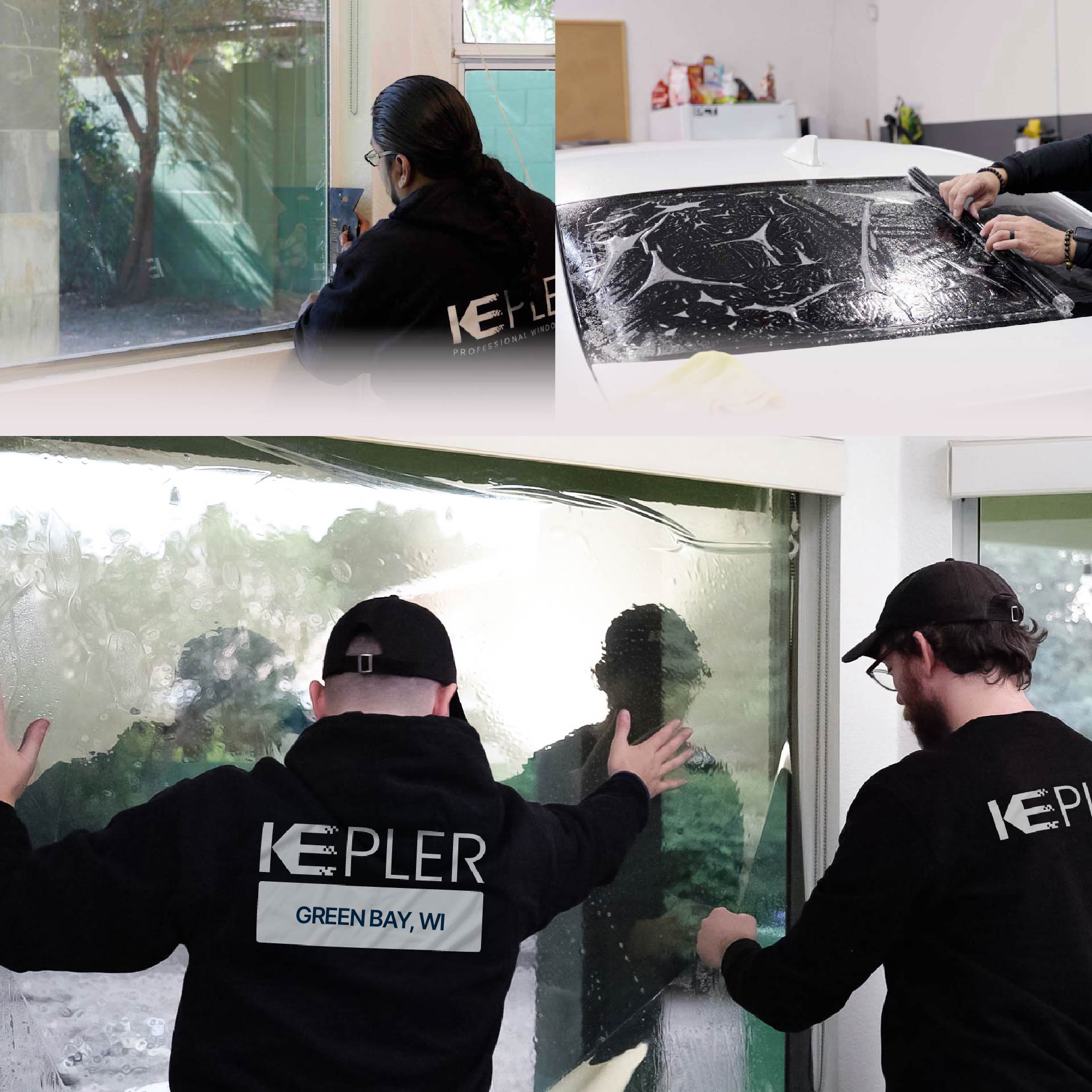 Kepler Specialist Performing Commercial Window Tinting in Green Bay Green Bay